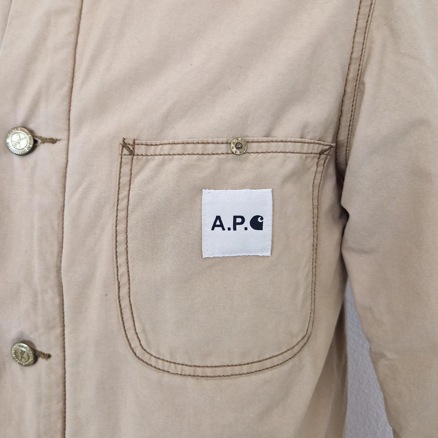 A.P.C. x Carhartt | Giubbetto beige 2013