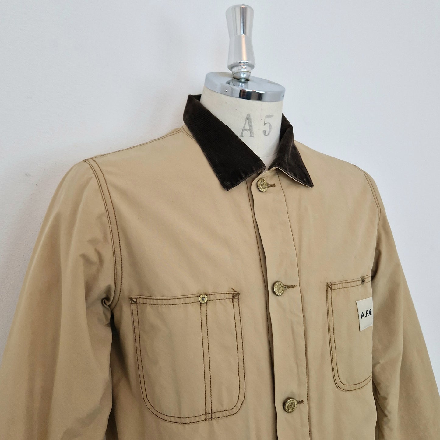 A.P.C. x Carhartt | Giubbetto beige 2013