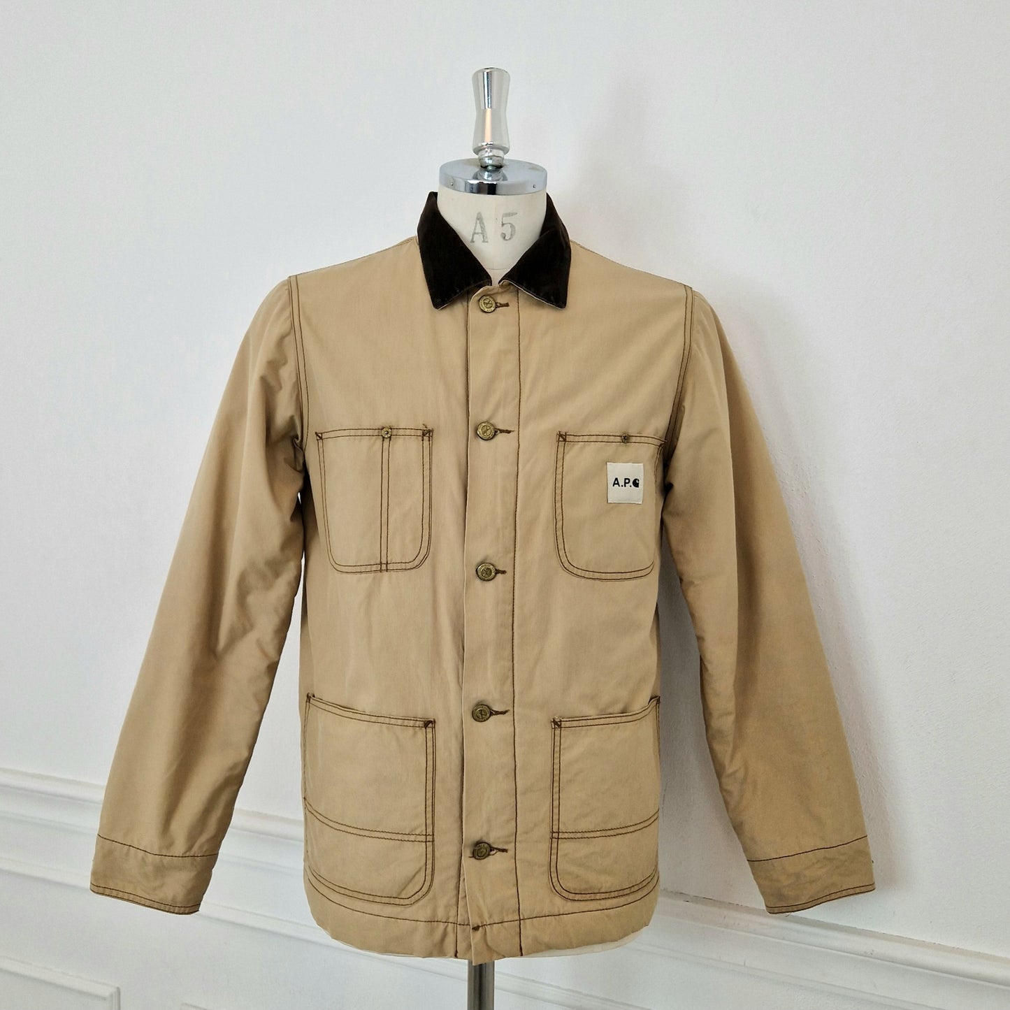 A.P.C. x Carhartt | Giubbetto beige 2013