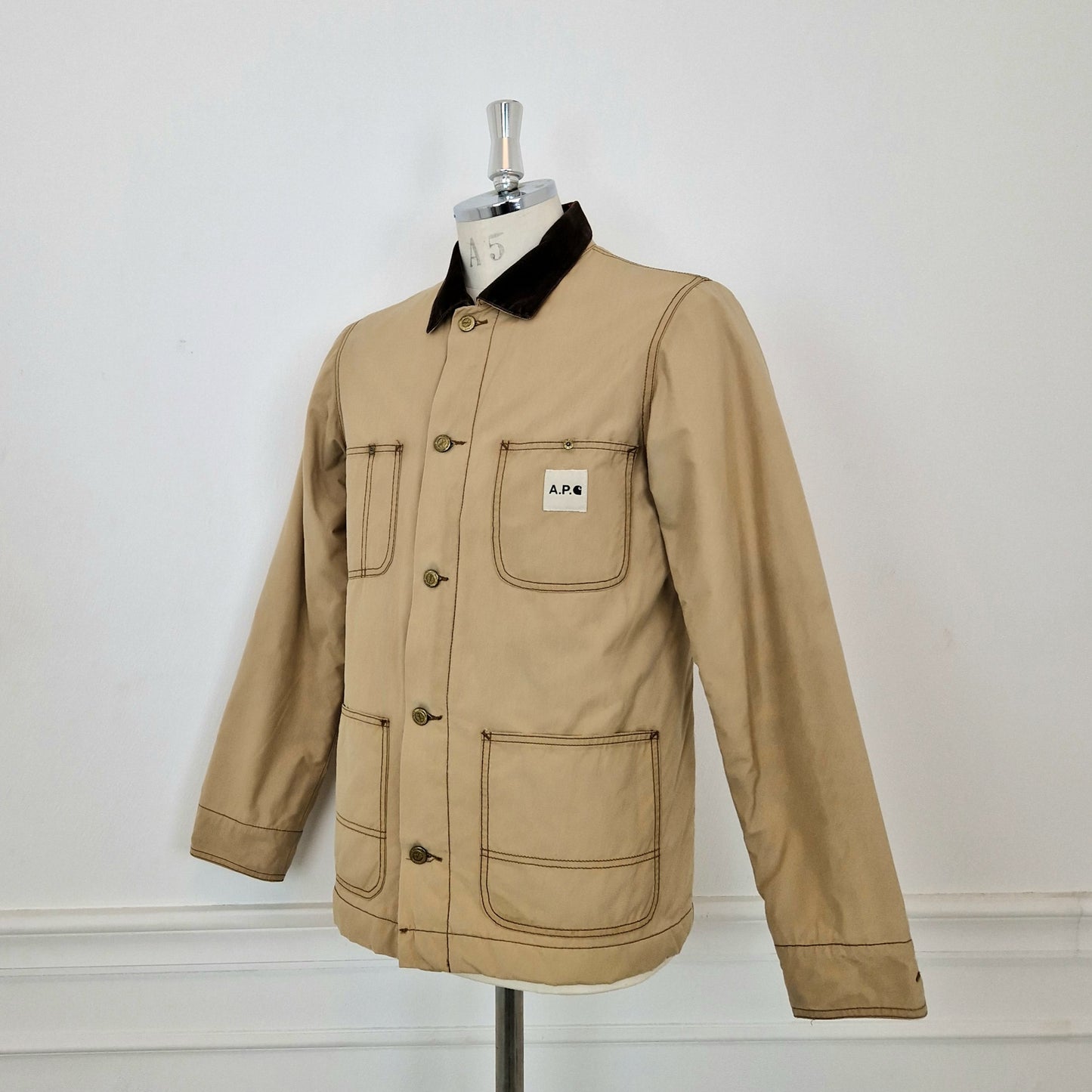 A.P.C. x Carhartt | Giubbetto beige 2013