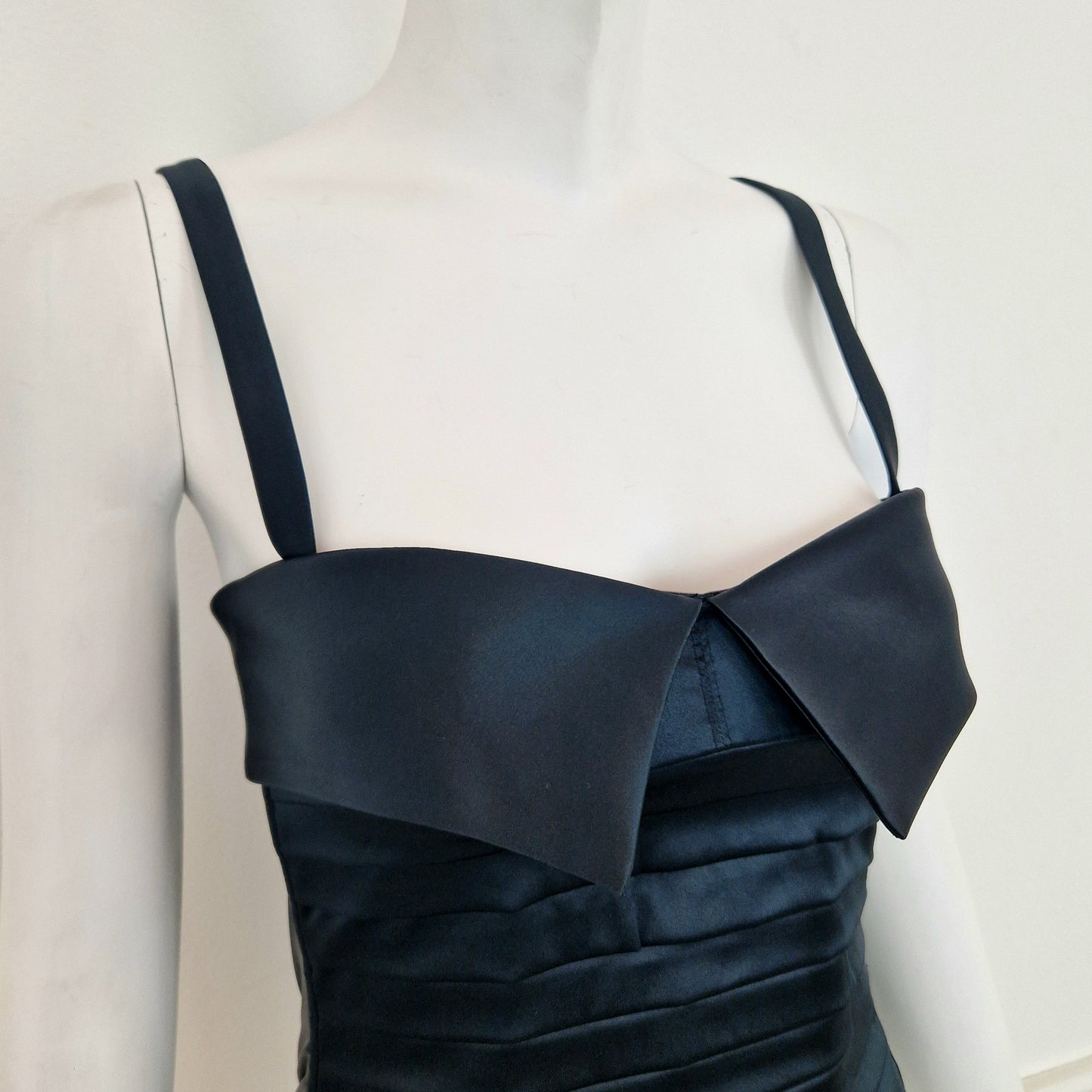 Chantal Thomass | Bustier Miss Boy raso nero