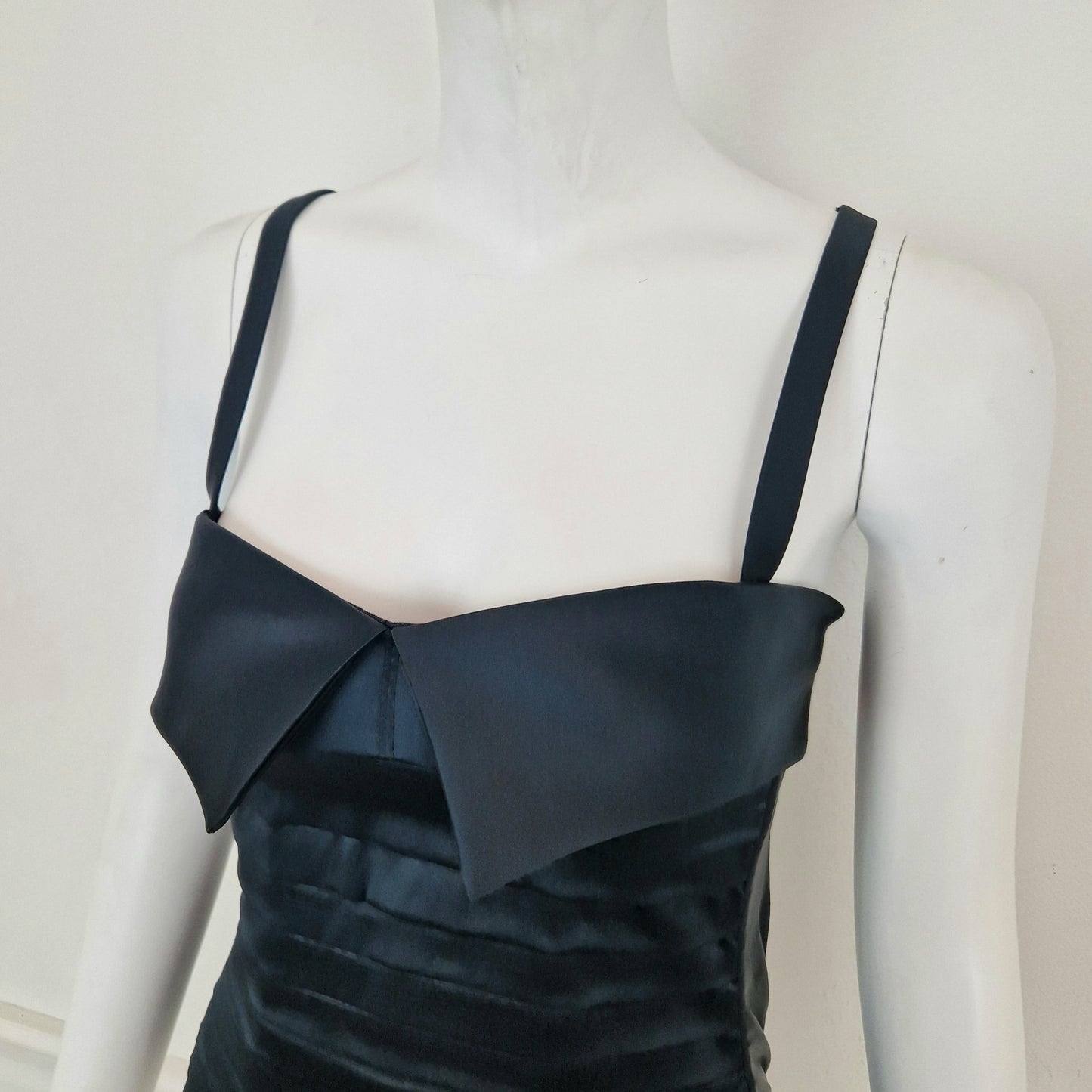 Chantal Thomass | Bustier Miss Boy raso nero