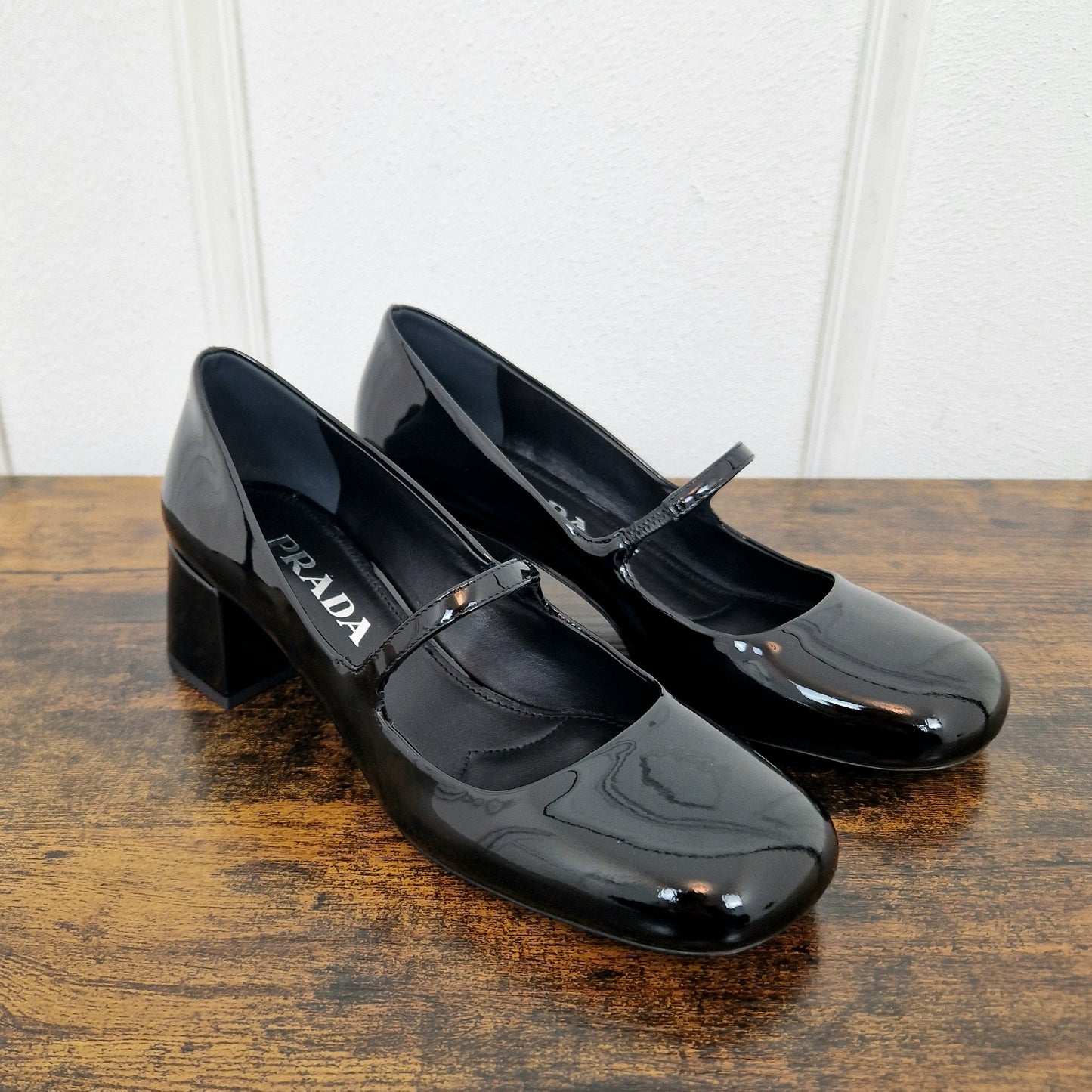 Prada | Mary jane vernice nera nr.36