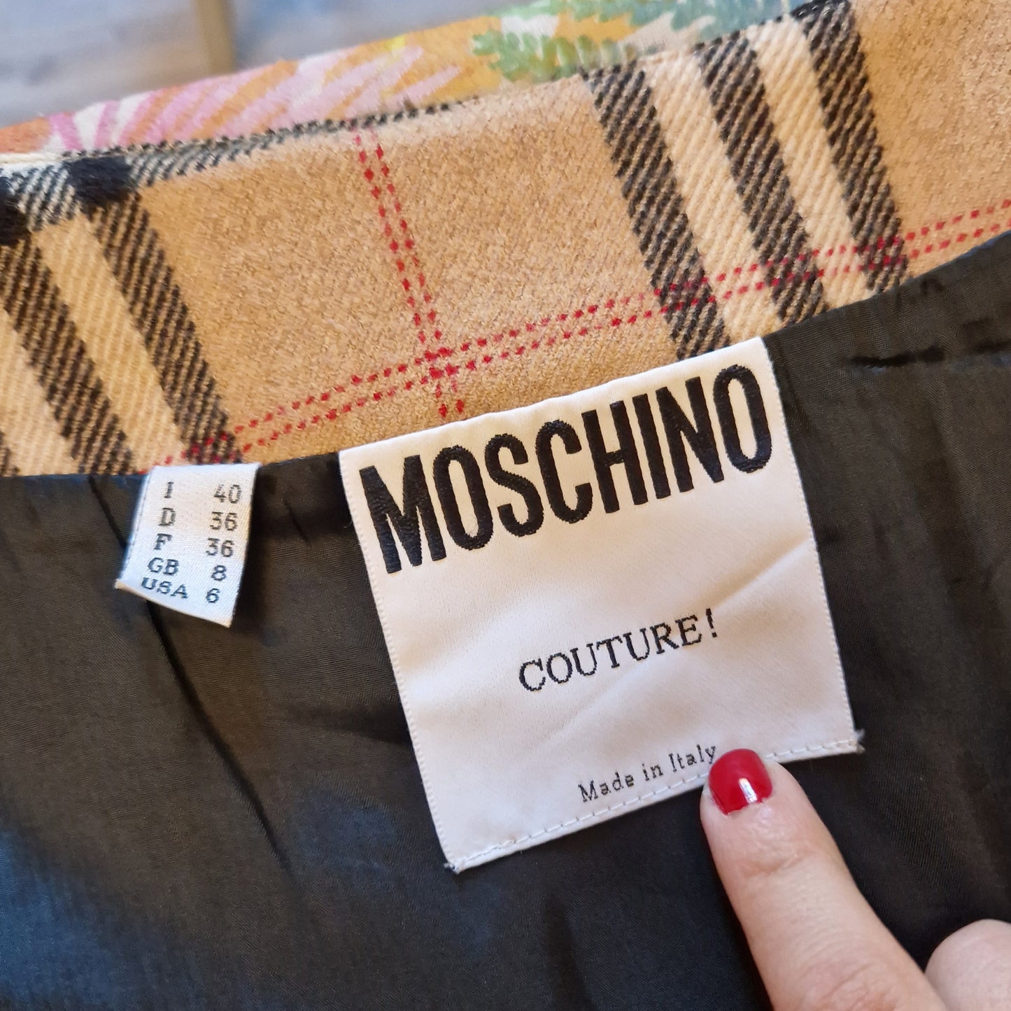 Moschino Couture | Minigonna mix & match