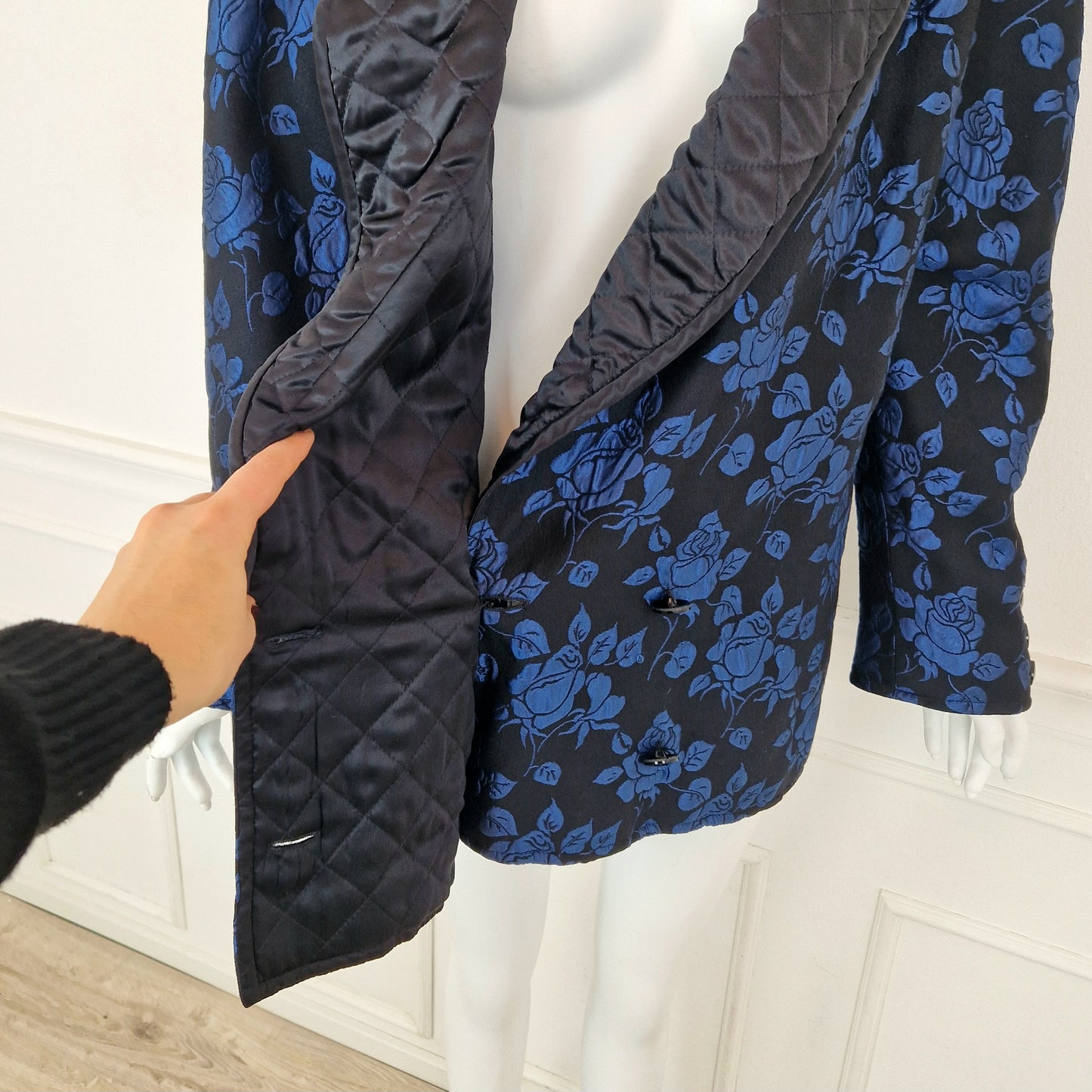 Valentino Boutique | Giacca fiori blu