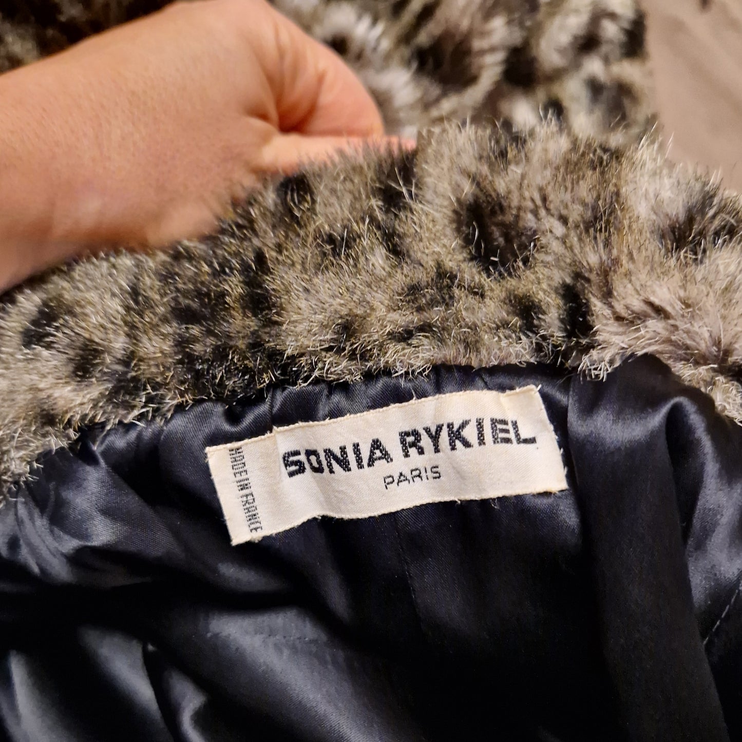 Sonia Rykiel | Ecopelliccia vintage animalier