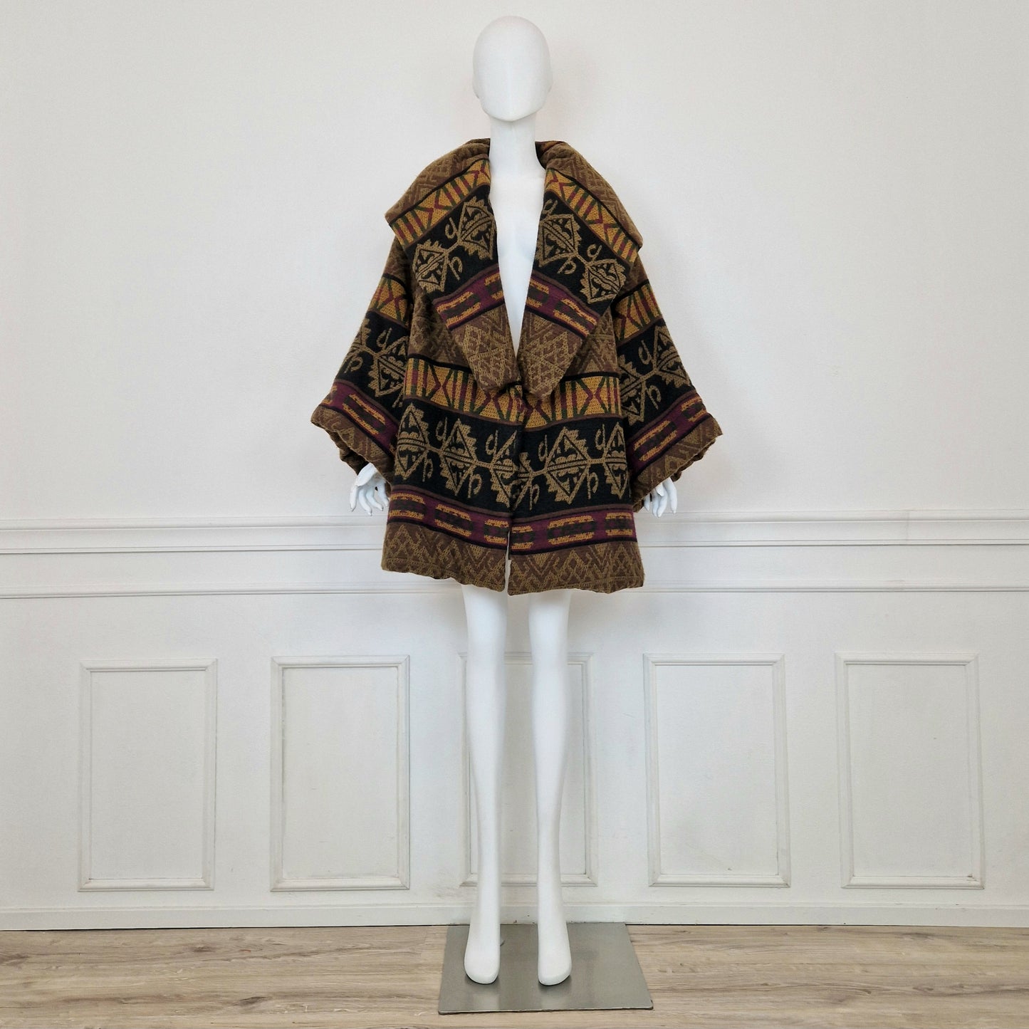 Stella Jean | Giaccone aztec print