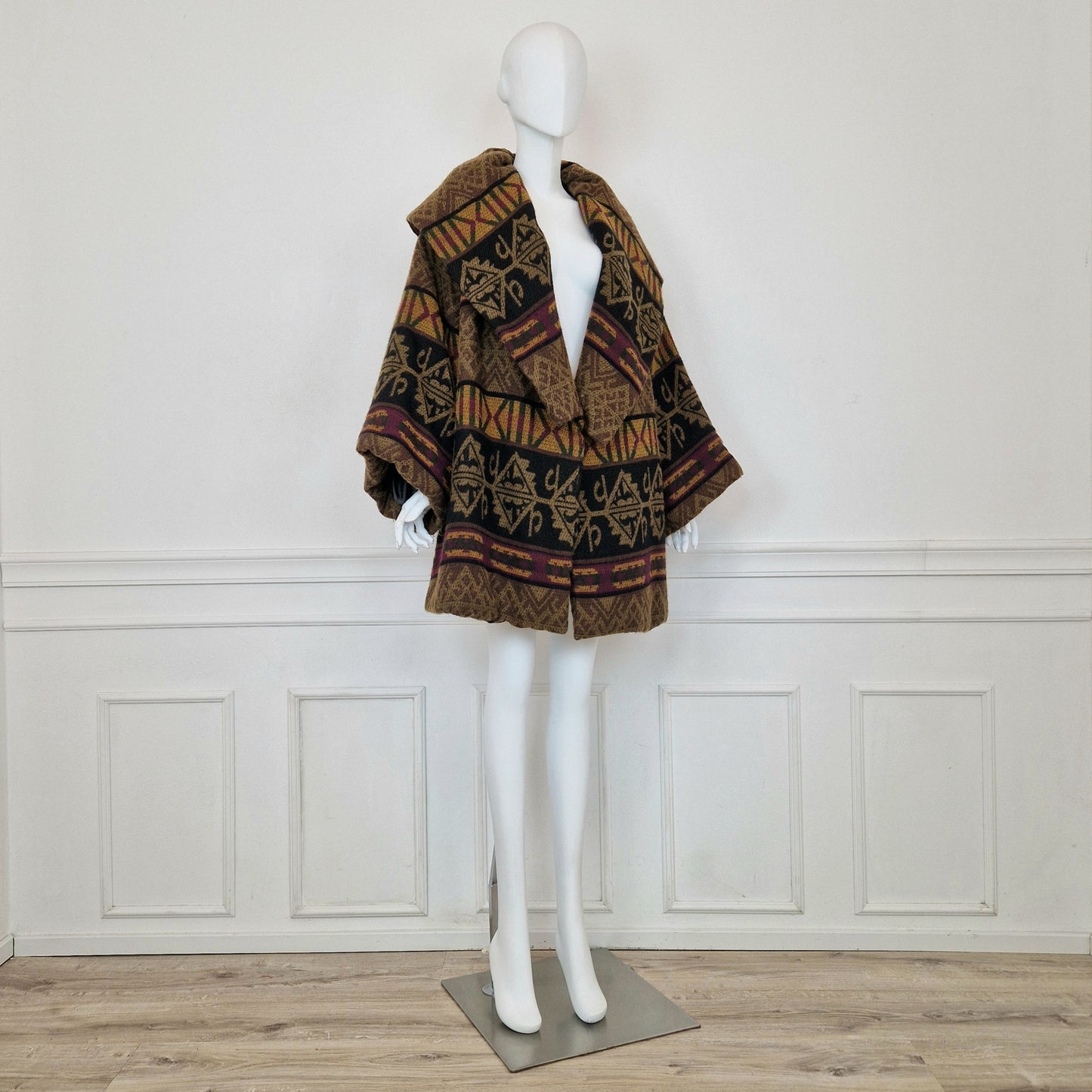 Stella Jean | Giaccone aztec print