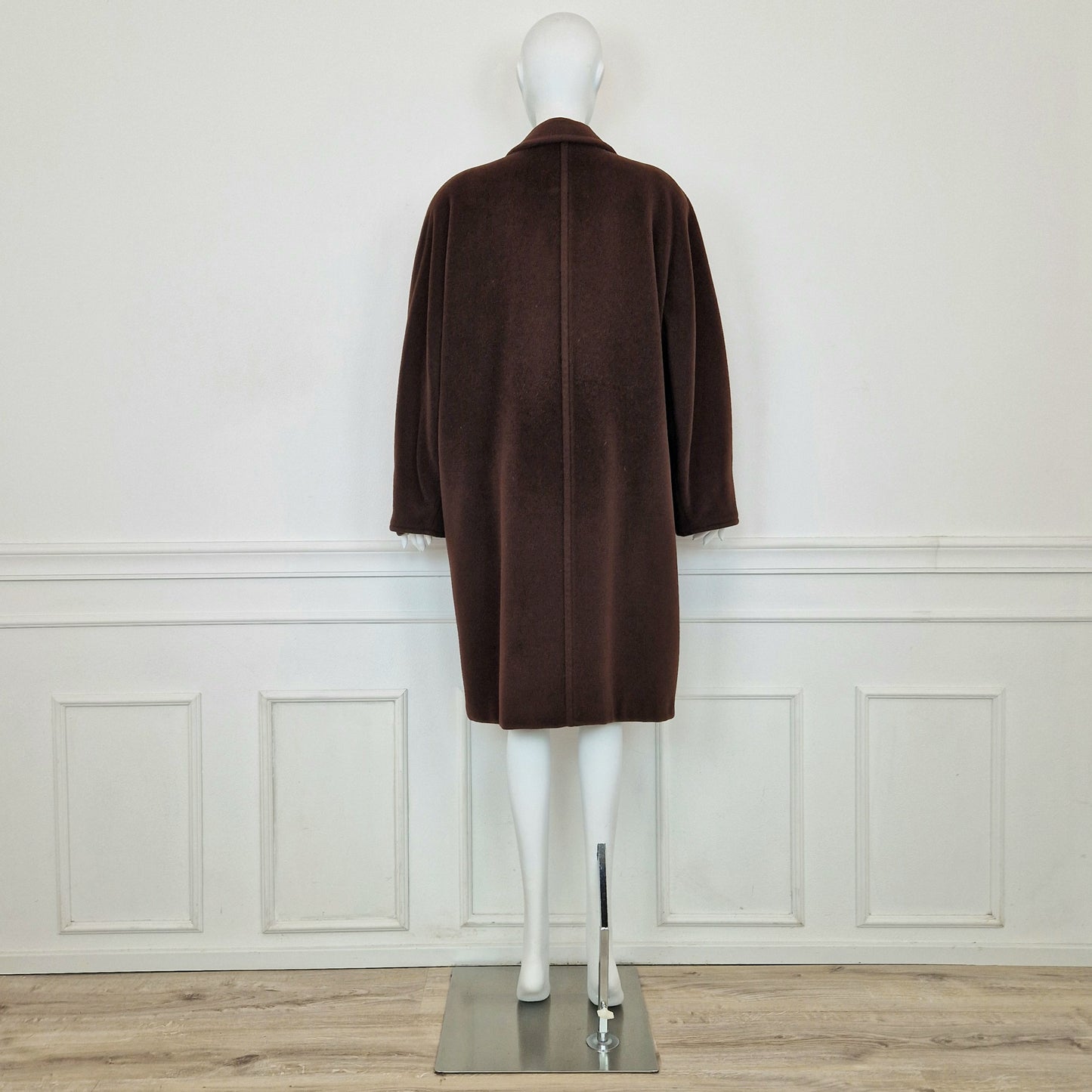 Max Mara | Cappotto vintage cioccolato