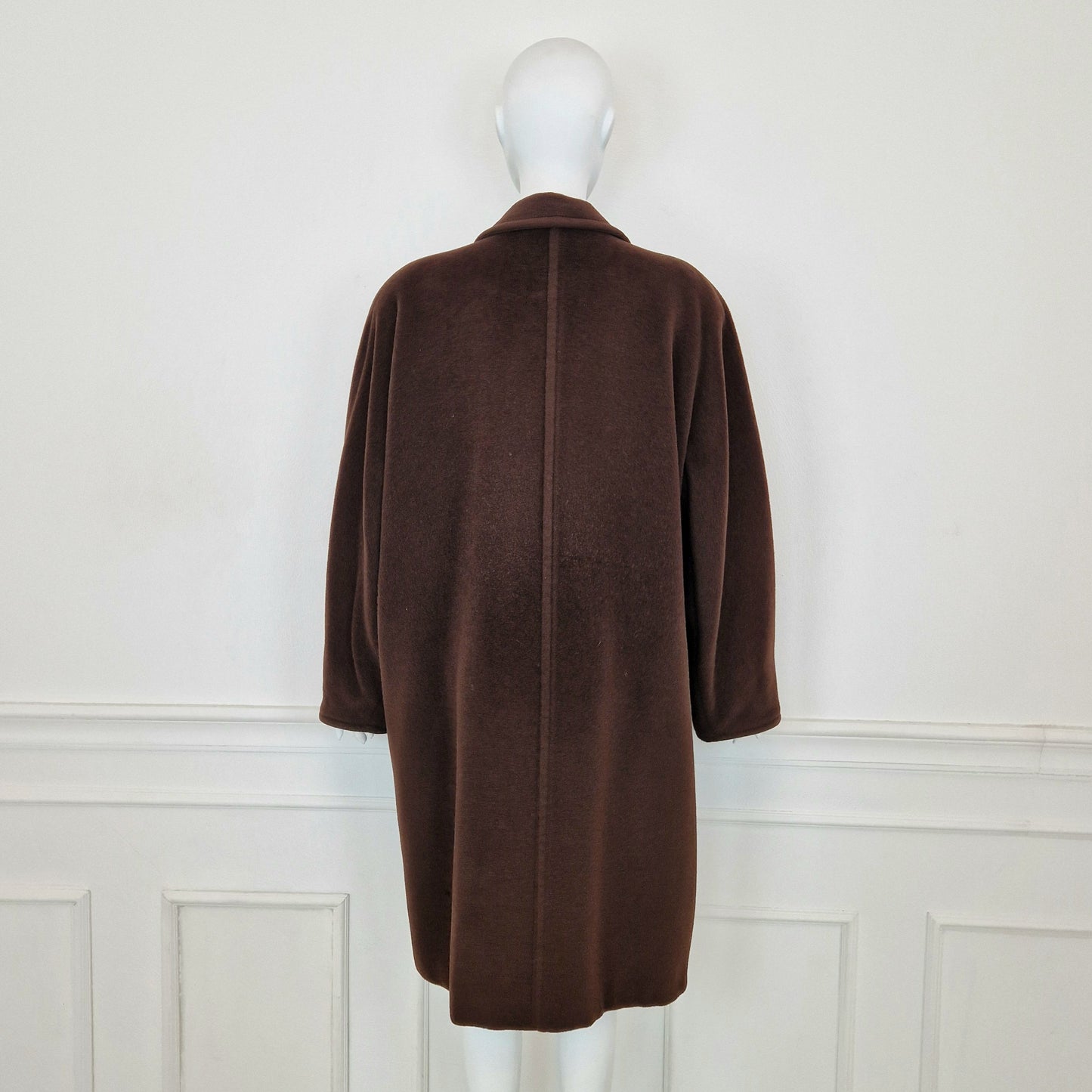 Max Mara | Cappotto vintage cioccolato