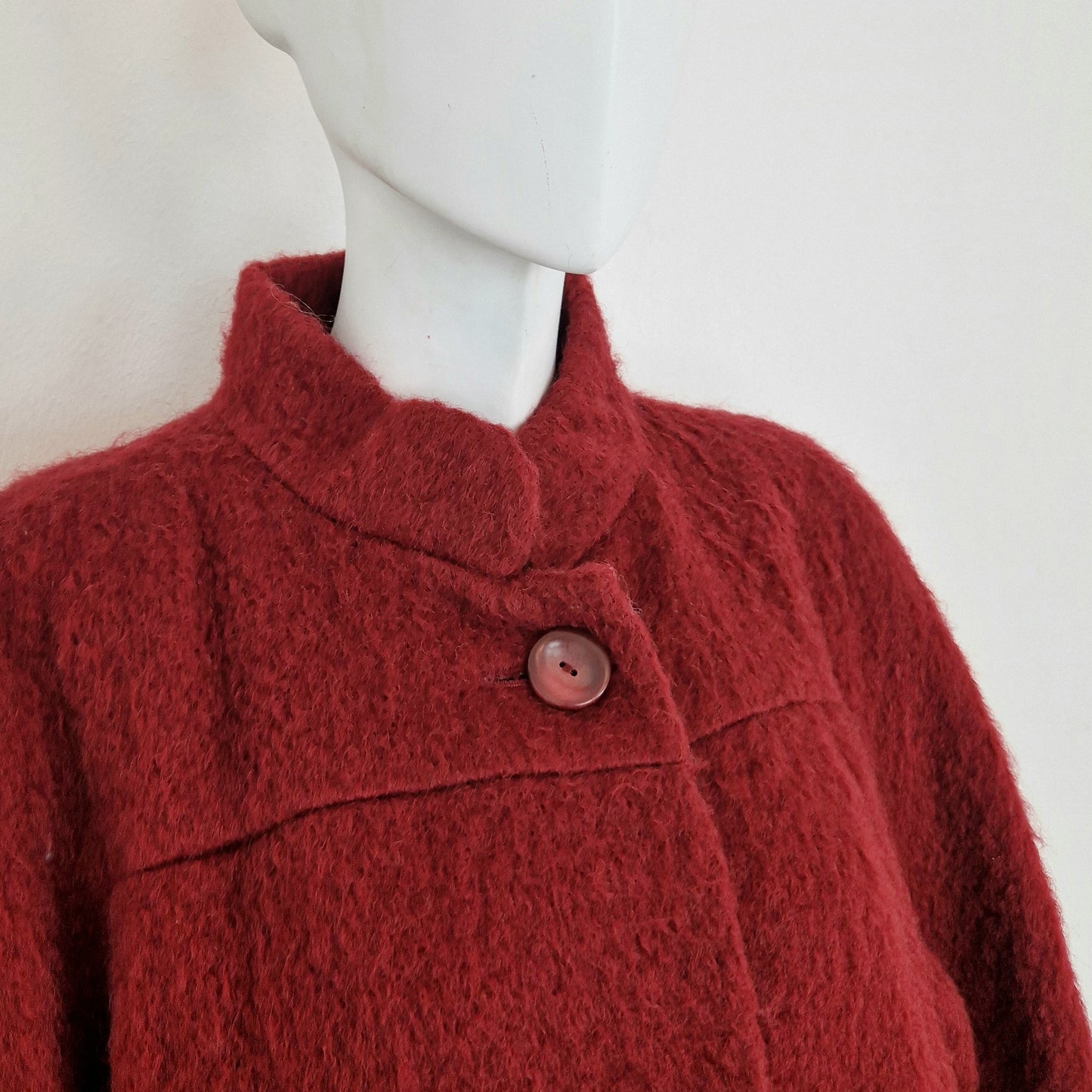 Cappotto vintage bordeaux