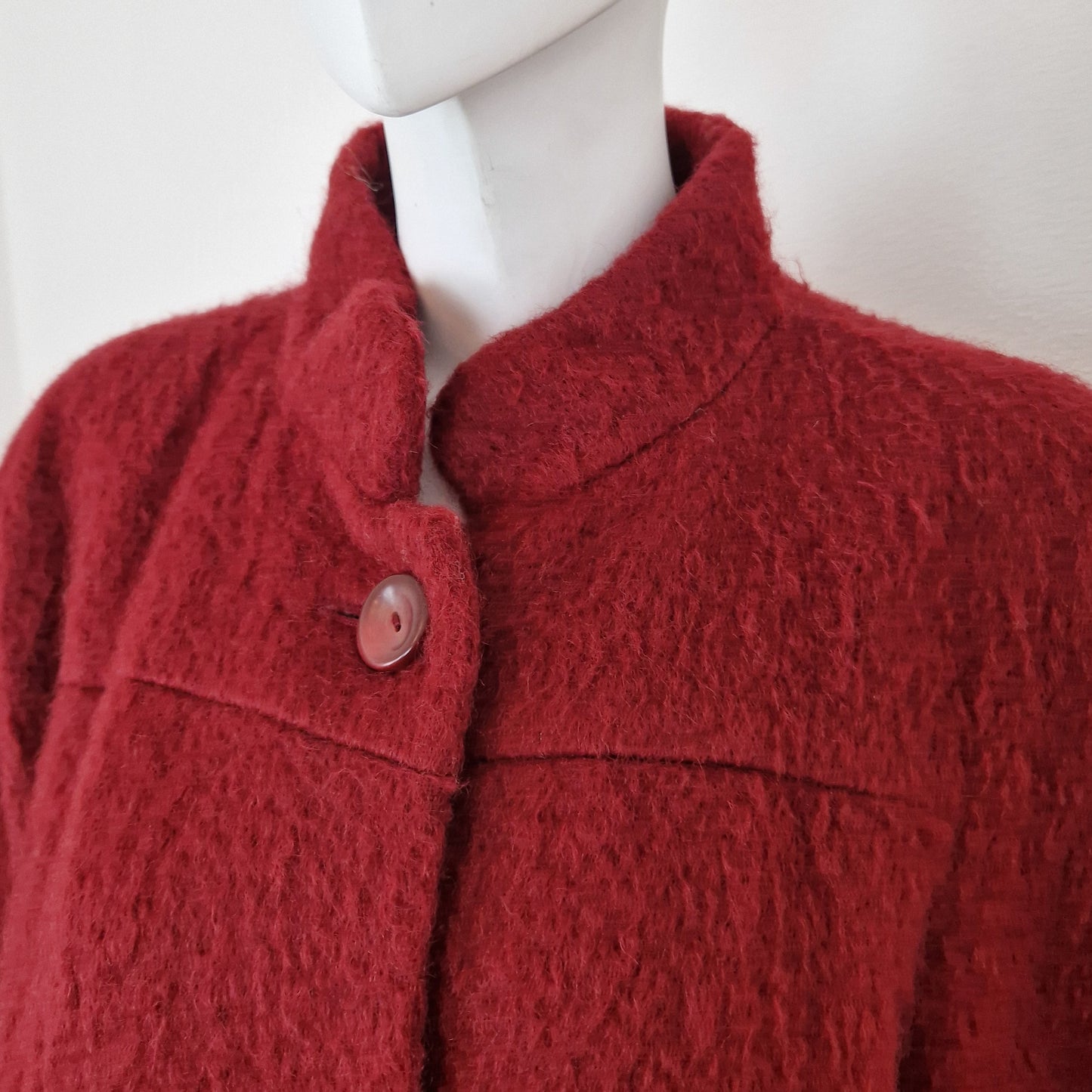 Cappotto vintage bordeaux