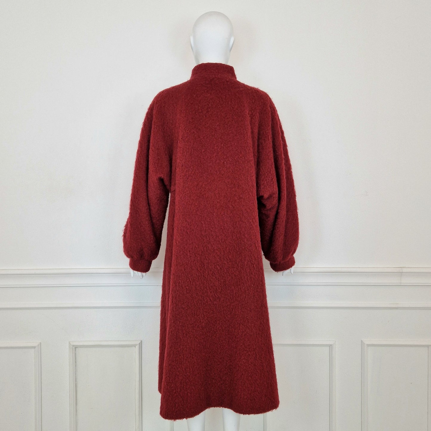 Cappotto vintage bordeaux