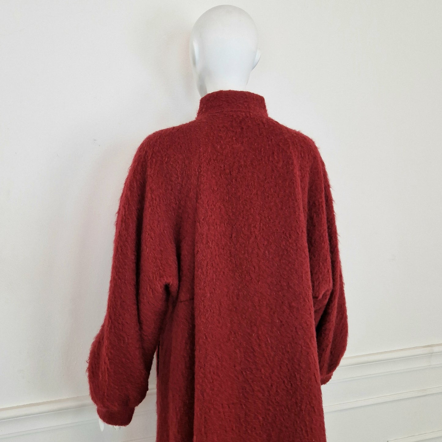 Cappotto vintage bordeaux