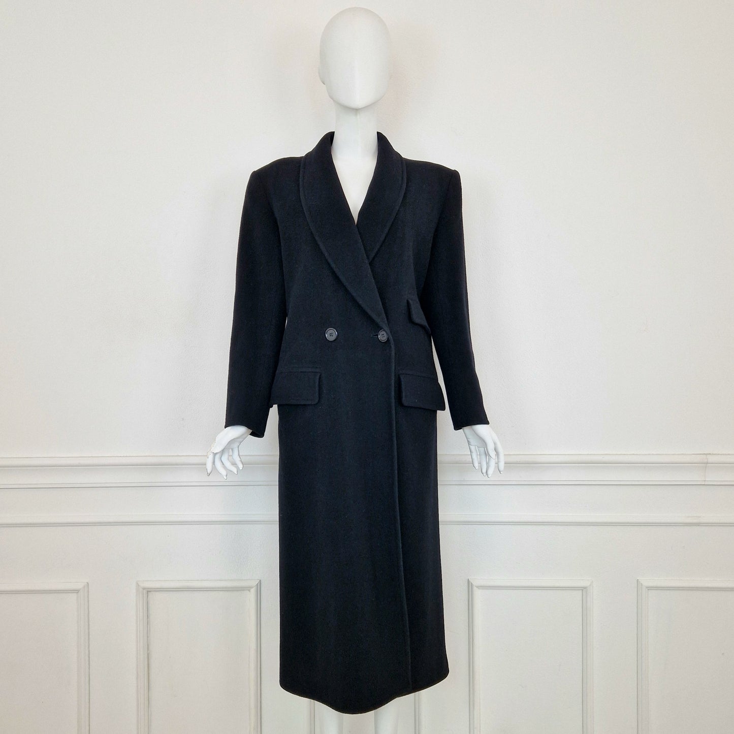 Yves Saint Laurent | Cappotto vintage nero