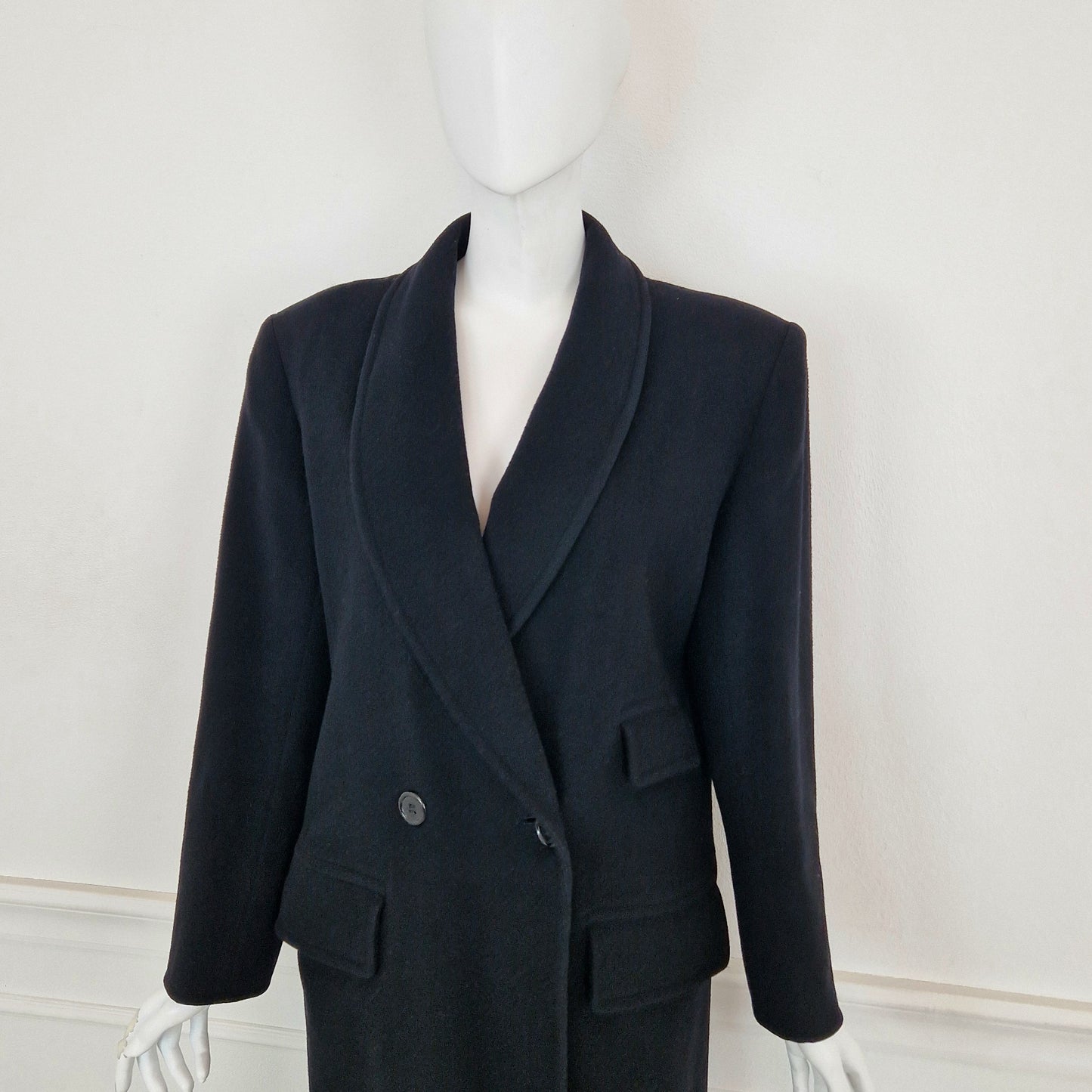 Yves Saint Laurent | Cappotto vintage nero