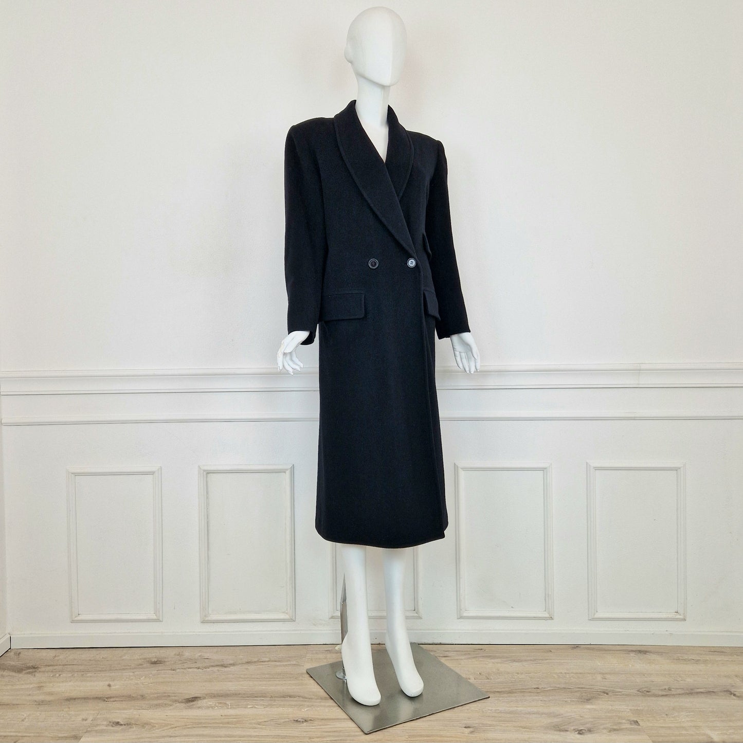 Yves Saint Laurent | Cappotto vintage nero