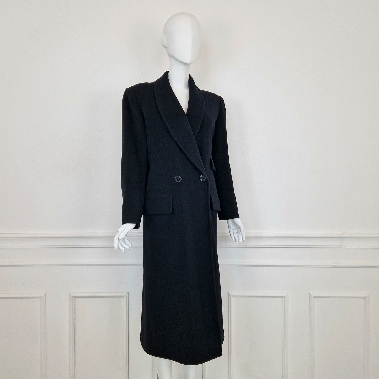 Yves Saint Laurent | Cappotto vintage nero