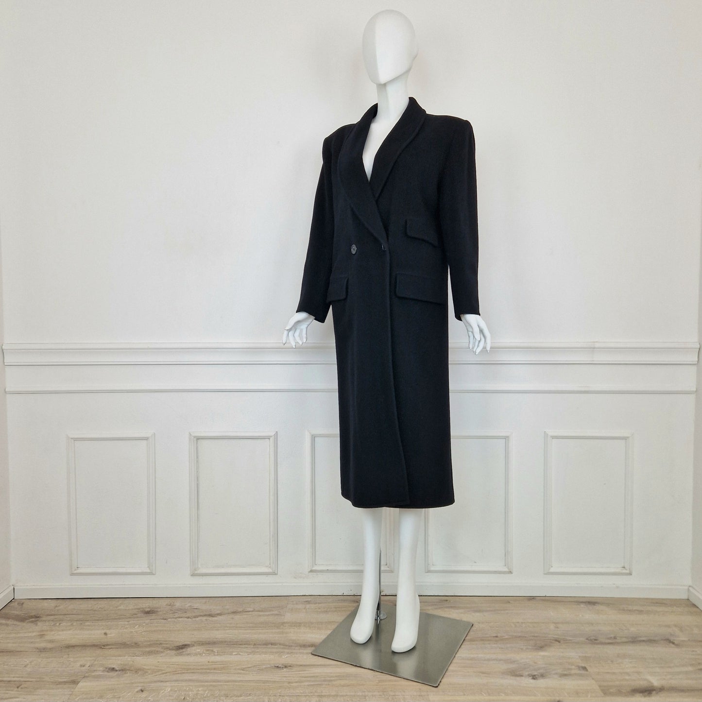 Yves Saint Laurent | Cappotto vintage nero