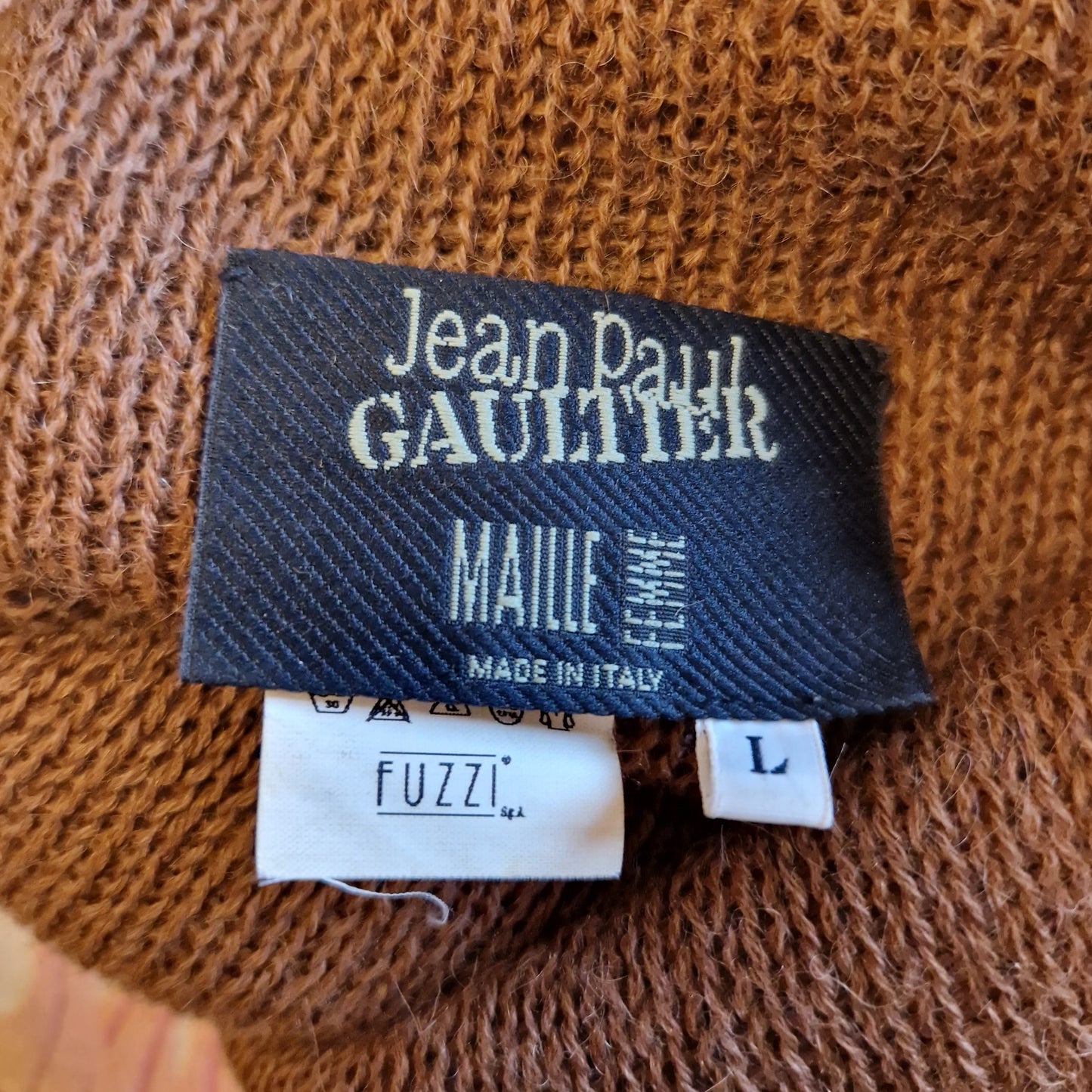 Jean Paul Gaultier | Maglione in alpaca con dettagli catena