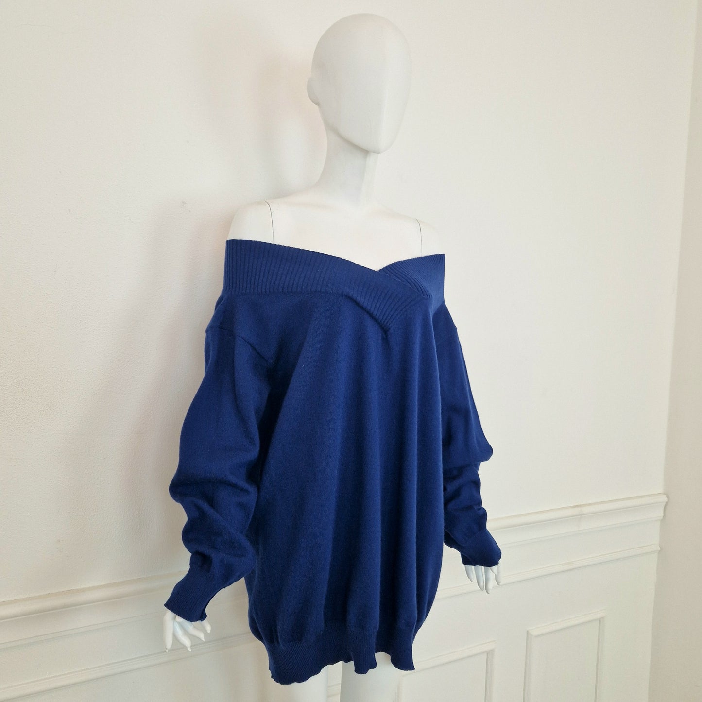 Romeo Gigli | Maglione blu 1991