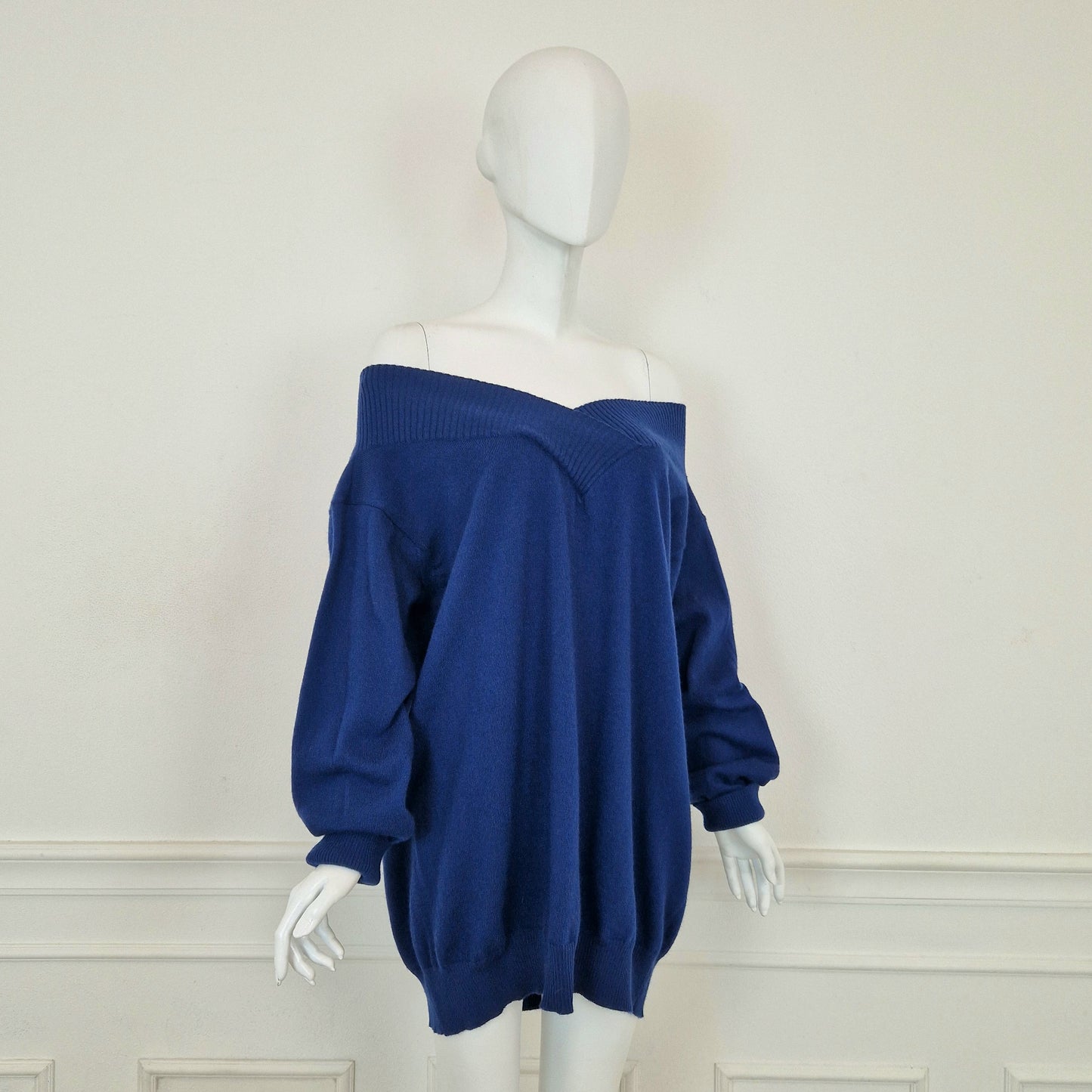 Romeo Gigli | Maglione blu 1991