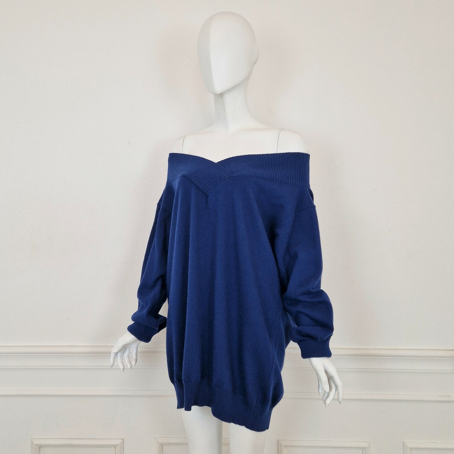 Romeo Gigli | Maglione blu 1991