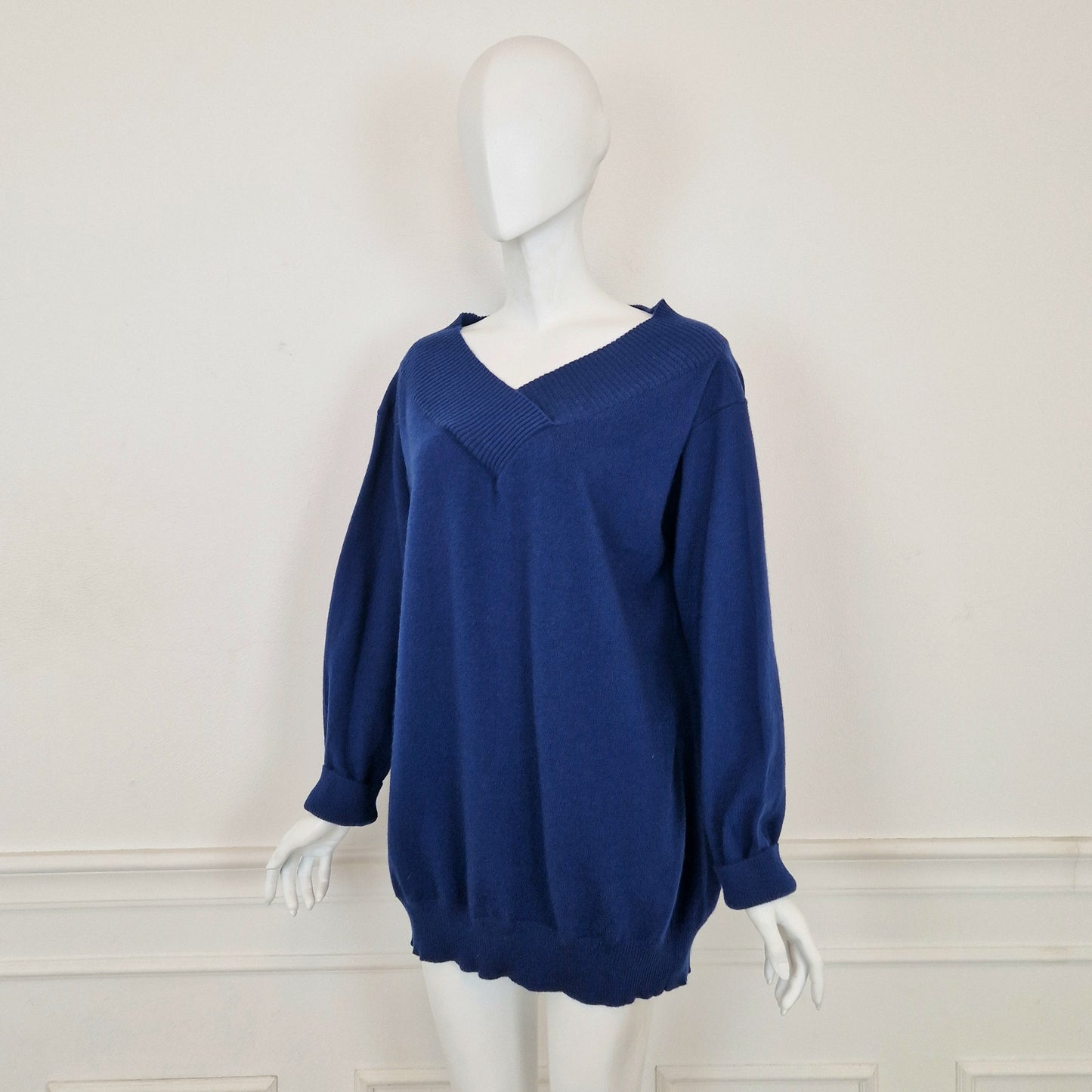 Romeo Gigli | Maglione blu 1991