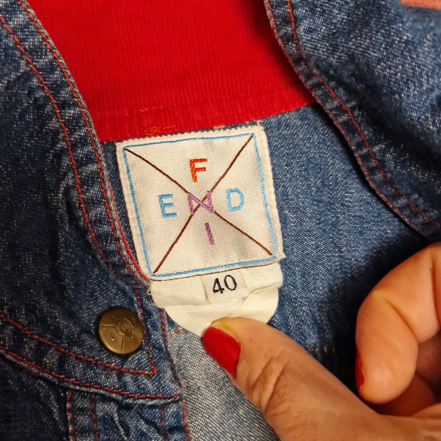 Fendi | Camicia vintage in denim