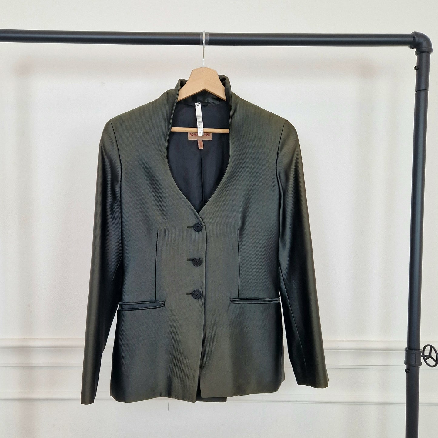 Romeo Gigli | Blazer verde cangiante