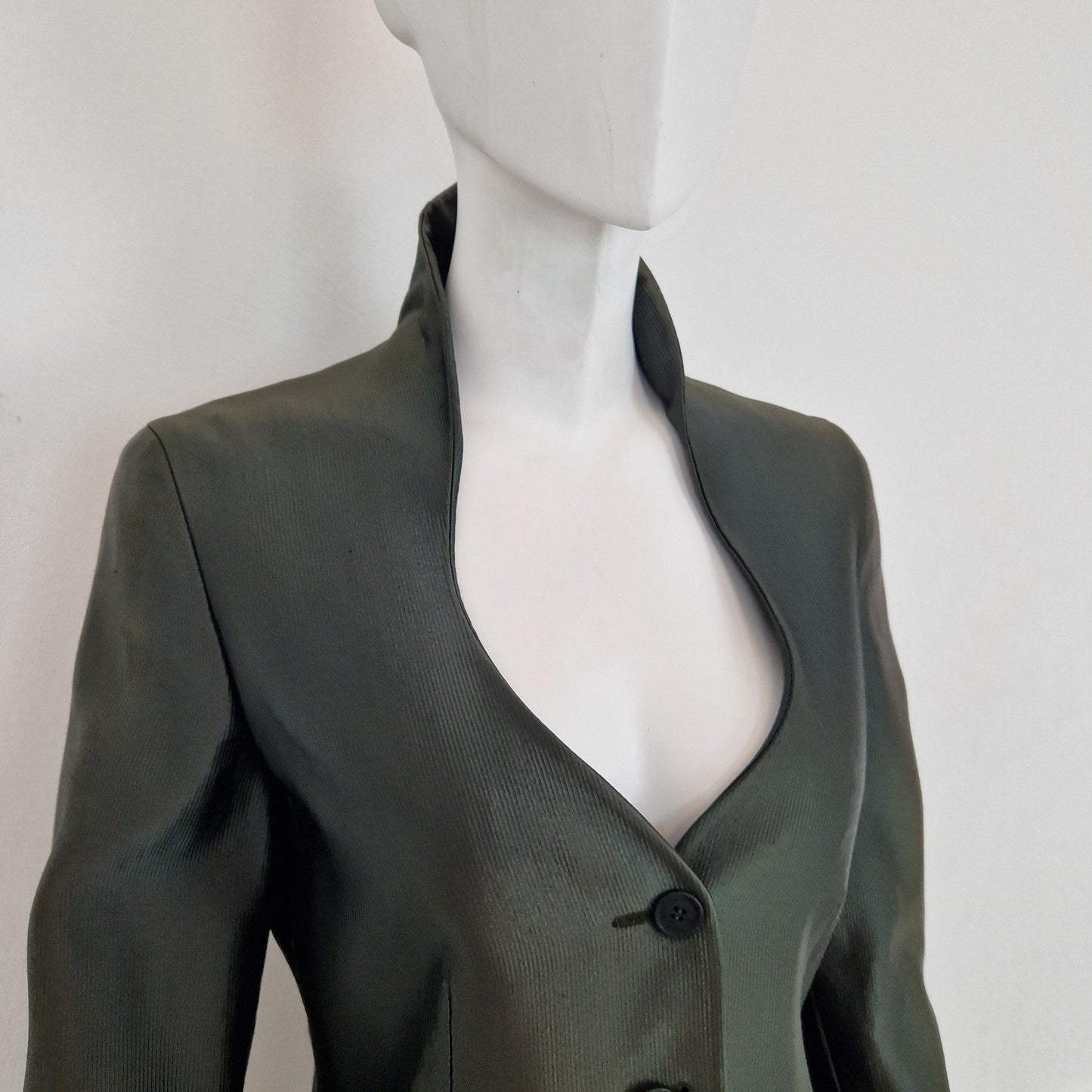 Romeo Gigli | Blazer verde cangiante