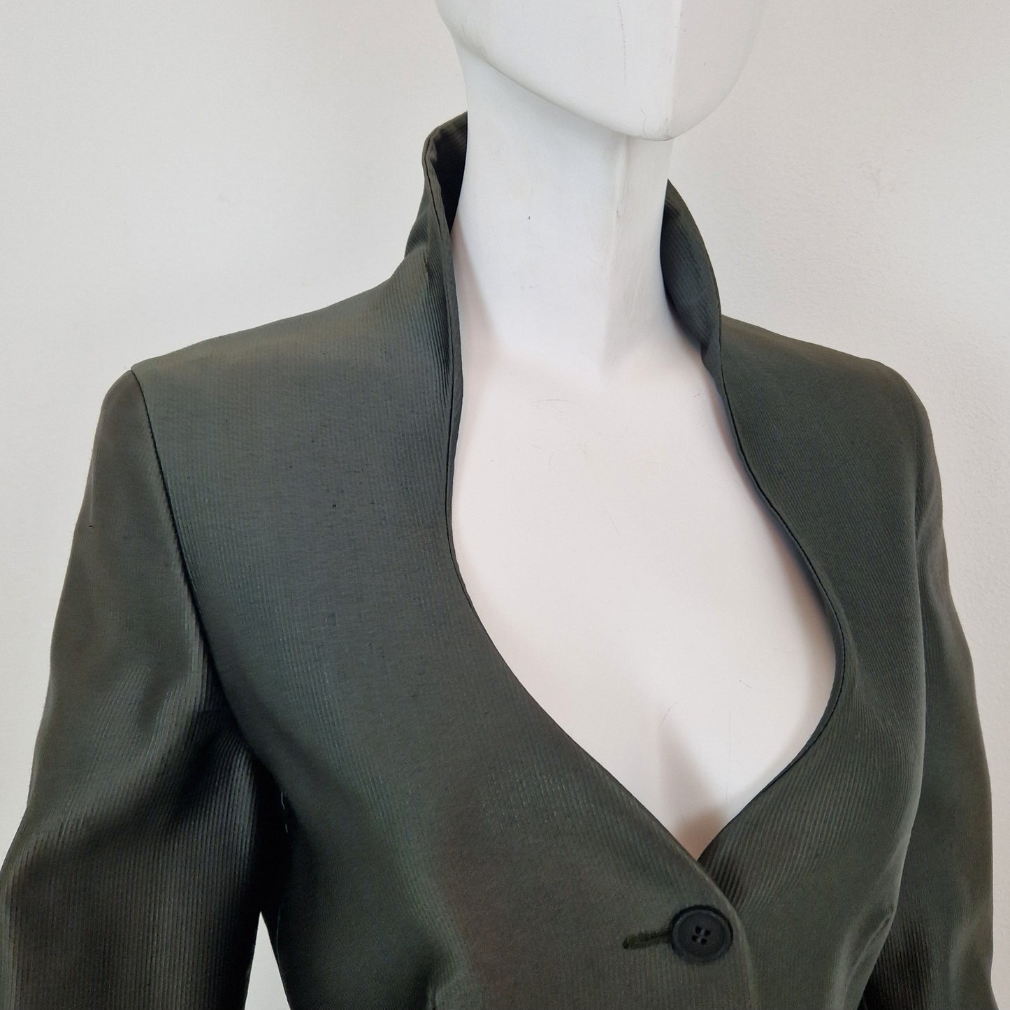 Romeo Gigli | Blazer verde cangiante