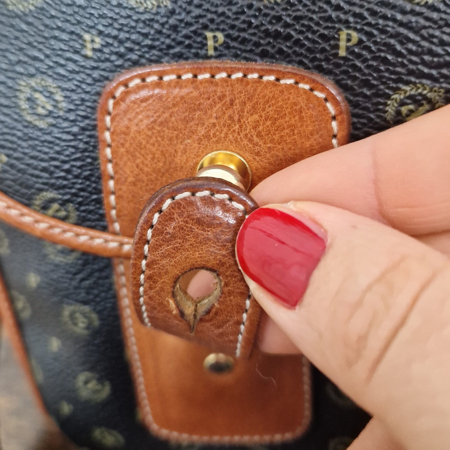 Pollini | Maxi borsa in pelle