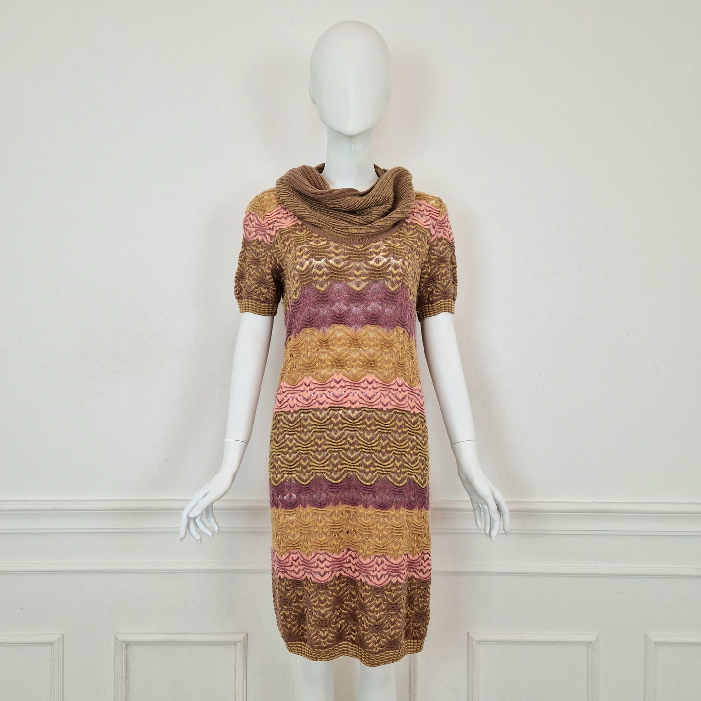 Missoni | Abito rosa - viola - beige