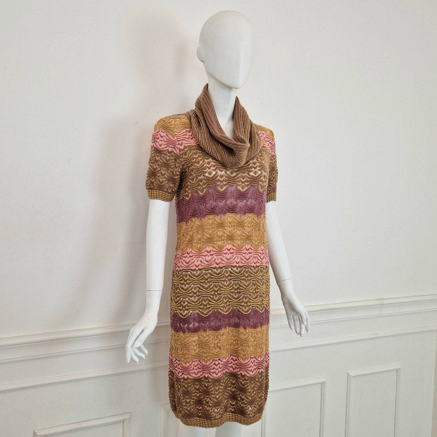 Missoni | Abito rosa - viola - beige