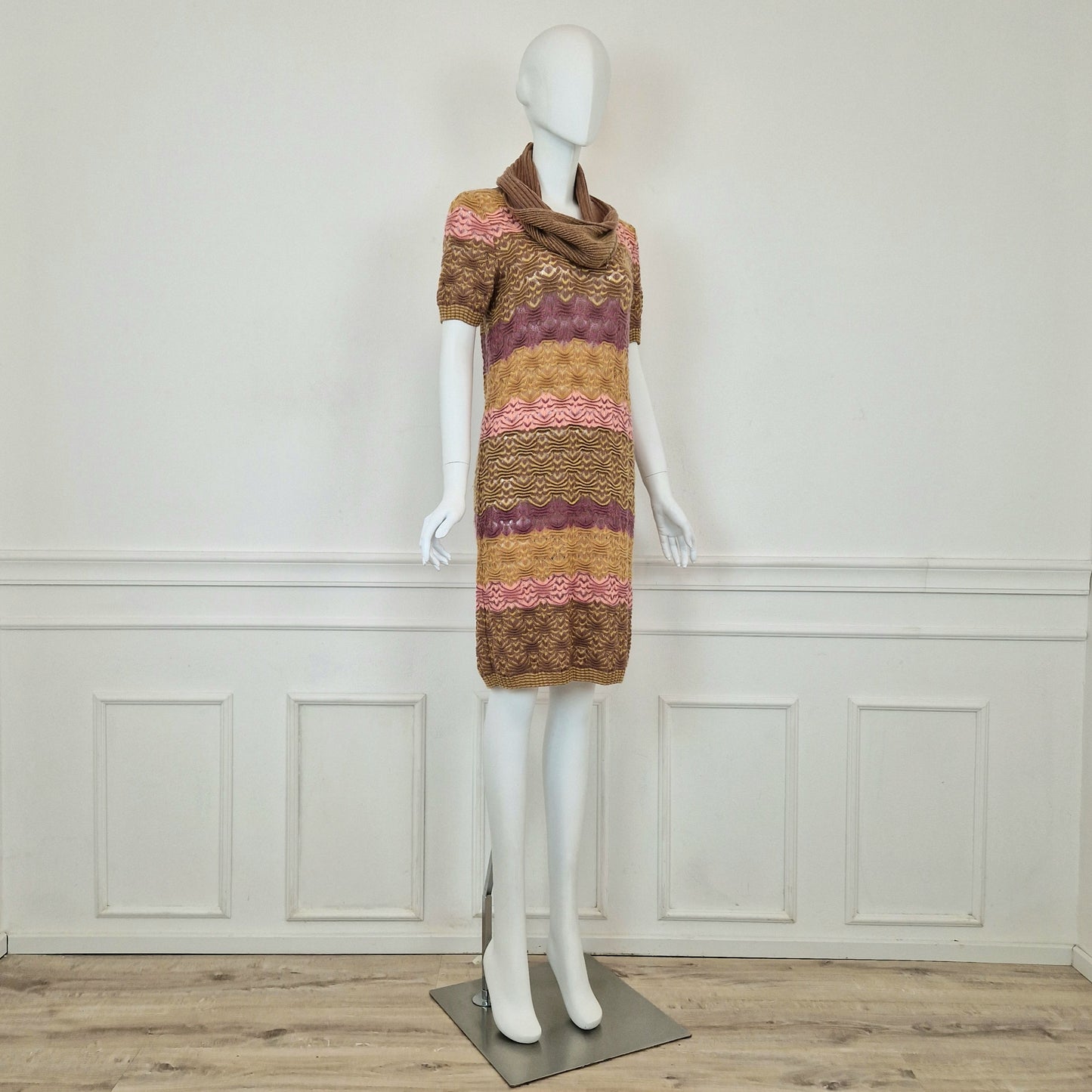 Missoni | Abito rosa - viola - beige