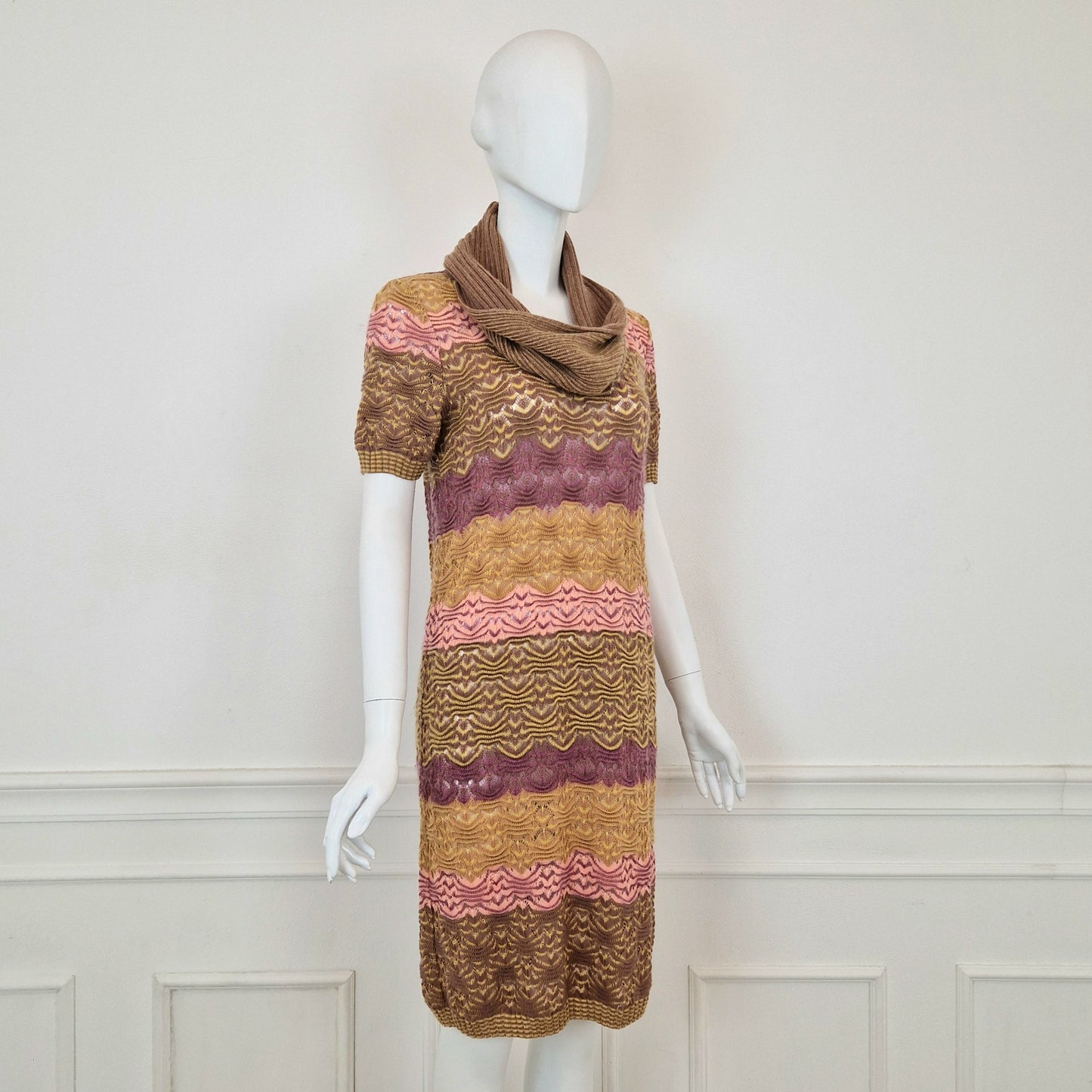 Missoni | Abito rosa - viola - beige