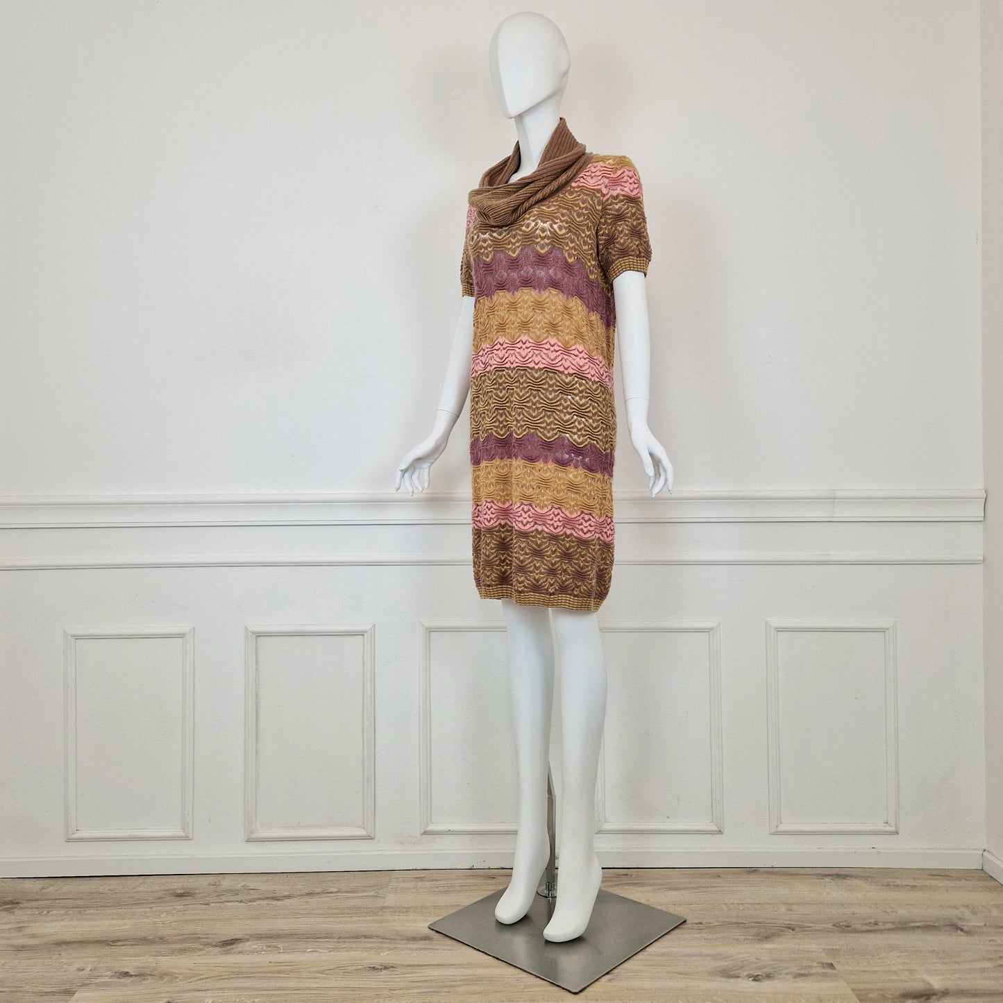 Missoni | Abito rosa - viola - beige