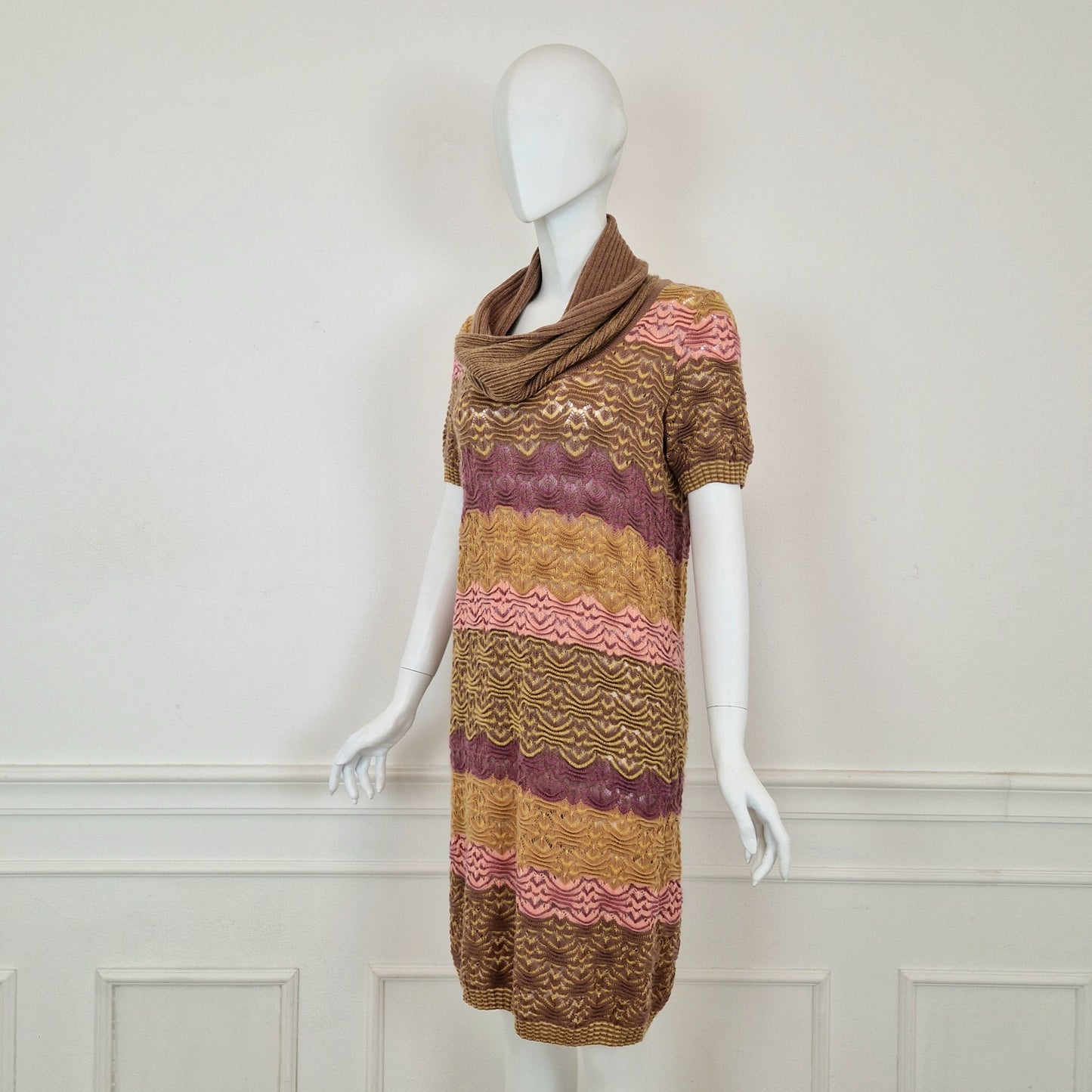 Missoni | Abito rosa - viola - beige