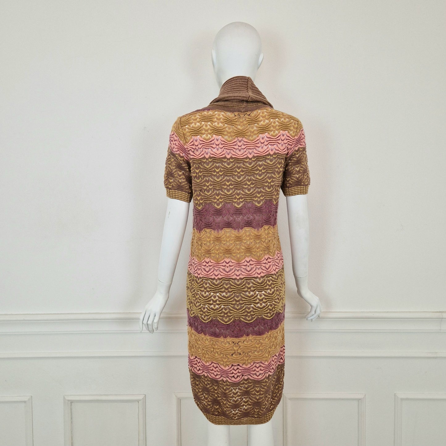 Missoni | Abito rosa - viola - beige