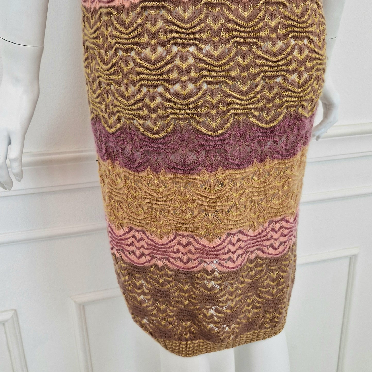 Missoni | Abito rosa - viola - beige