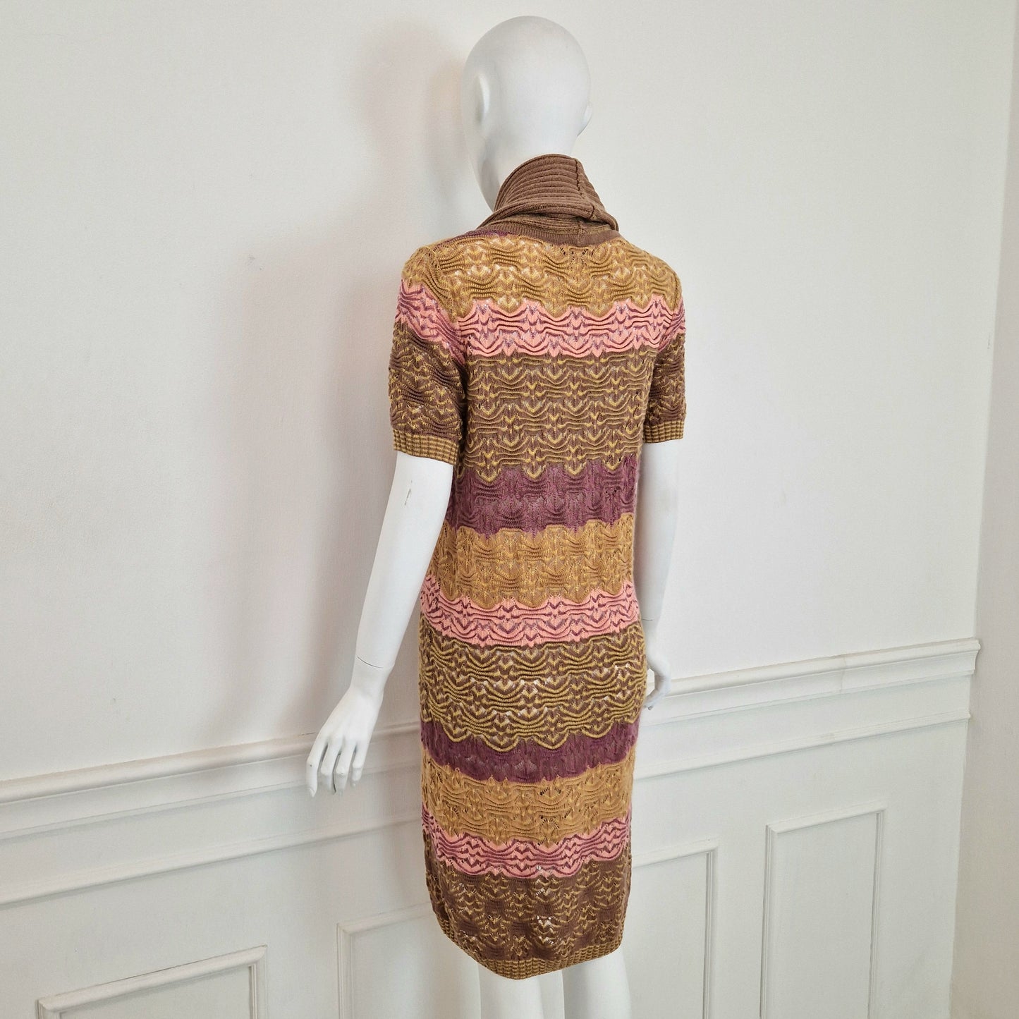 Missoni | Abito rosa - viola - beige