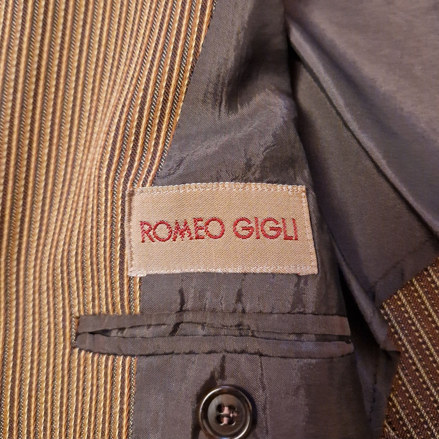 Romeo Gigli | Giacca a righe 1995