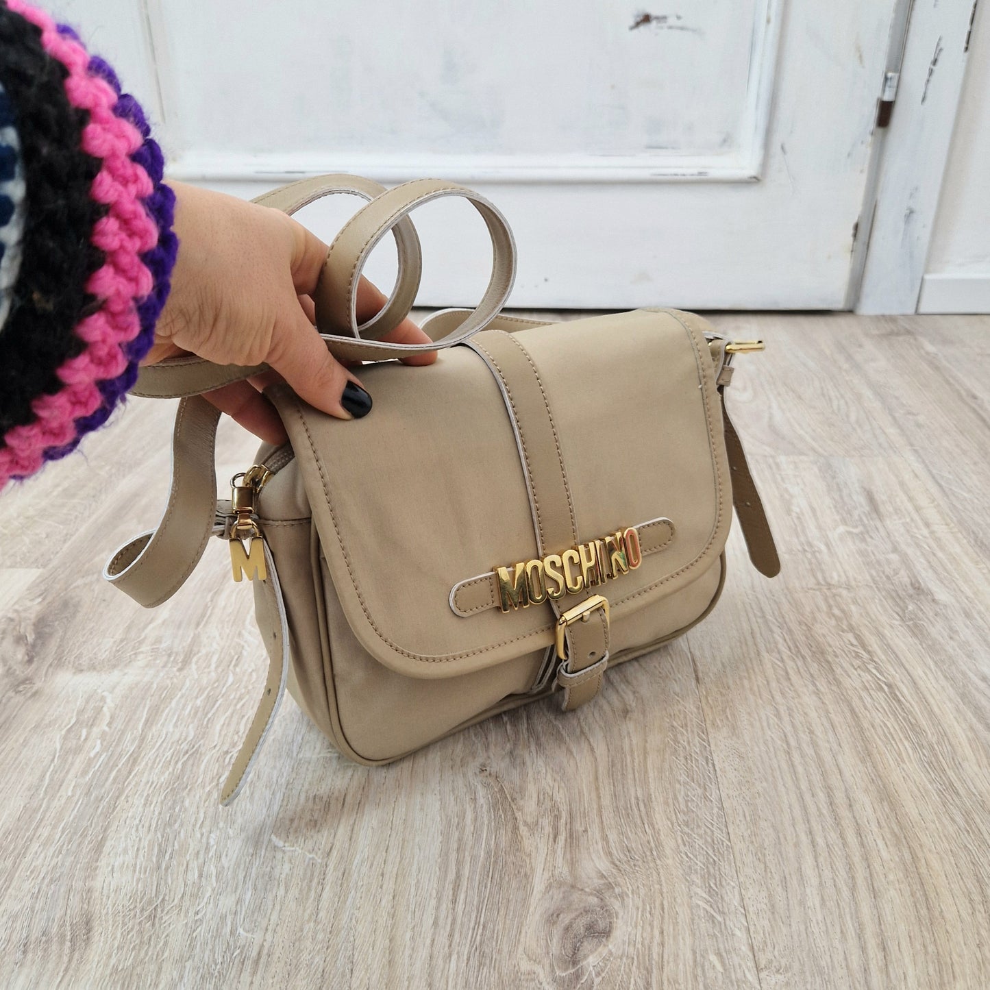 Moschino | Borsa a tracolla beige