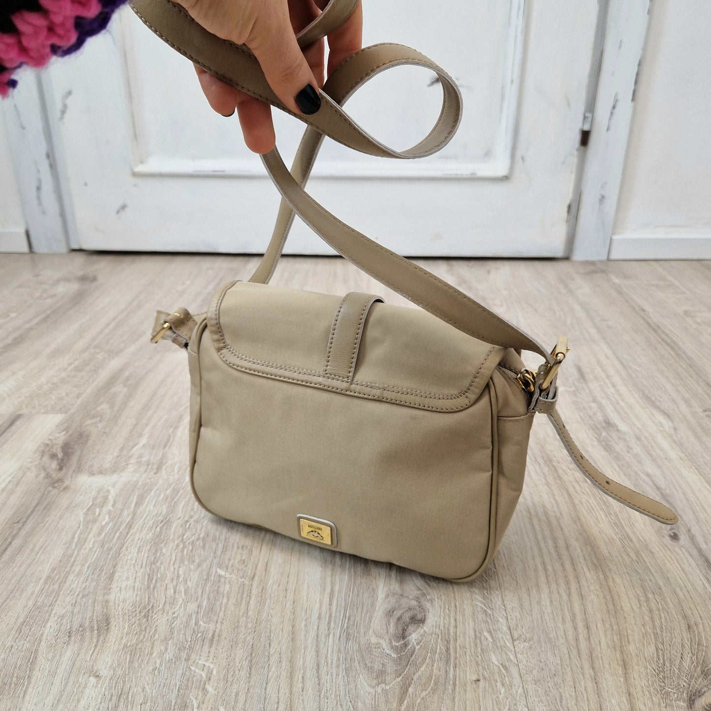 Moschino | Borsa a tracolla beige