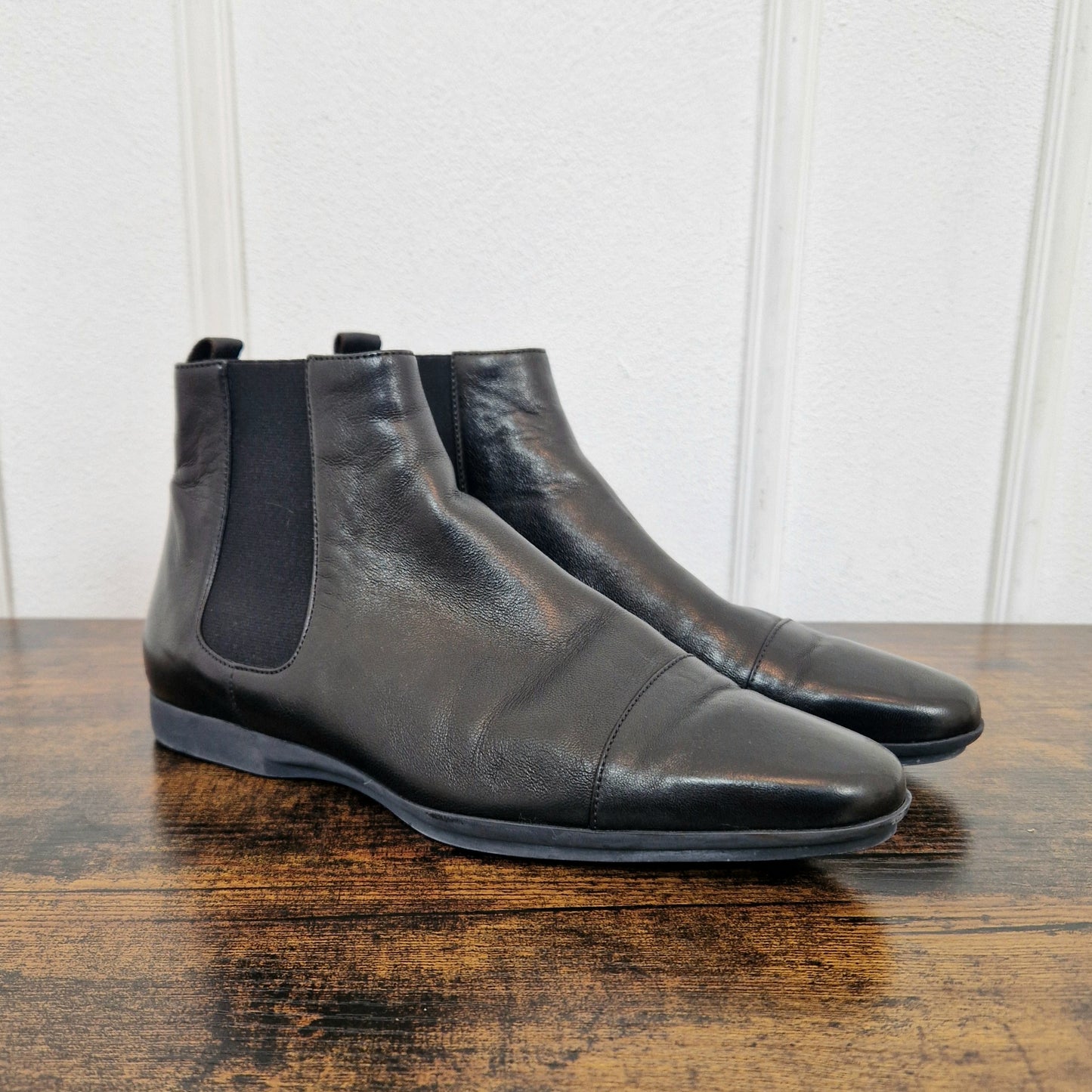 Jil Sander | Stivaletti pelle nera nr.37