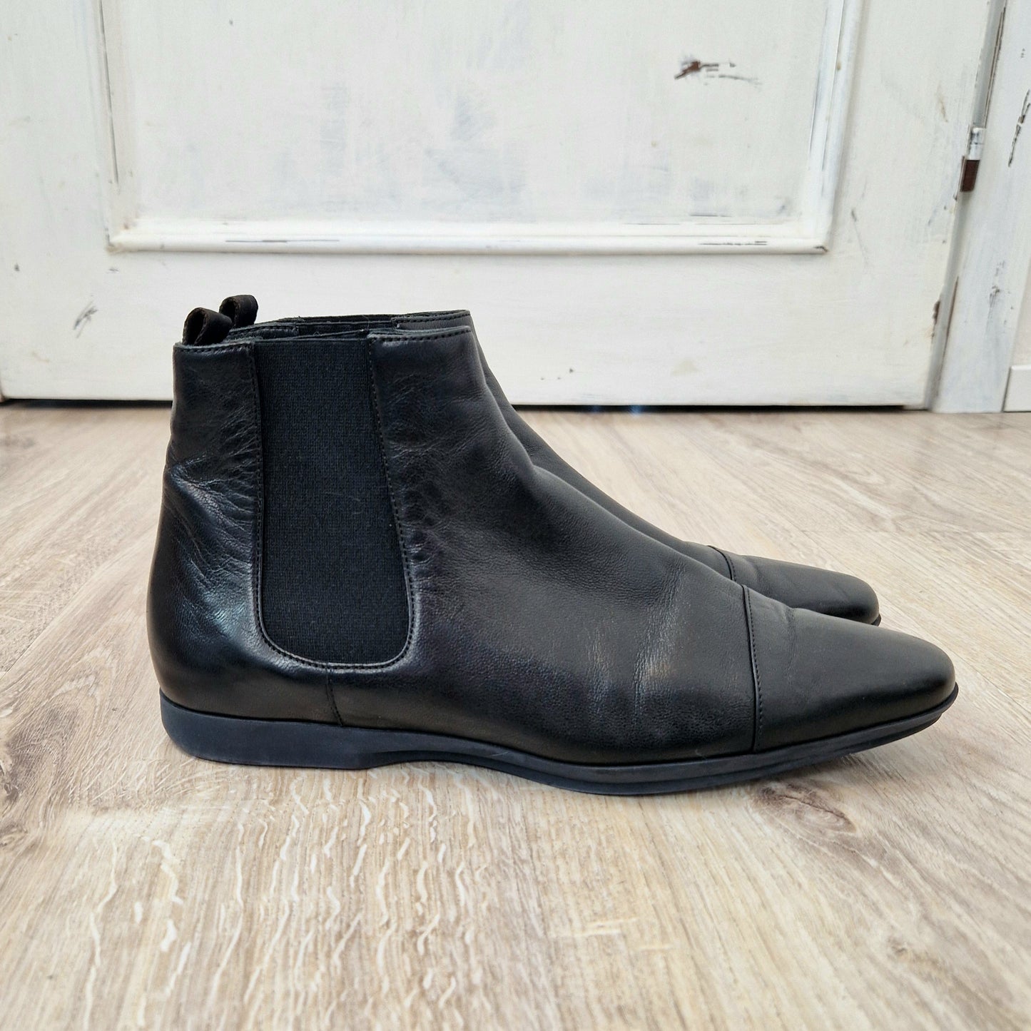 Jil Sander | Stivaletti pelle nera nr.37