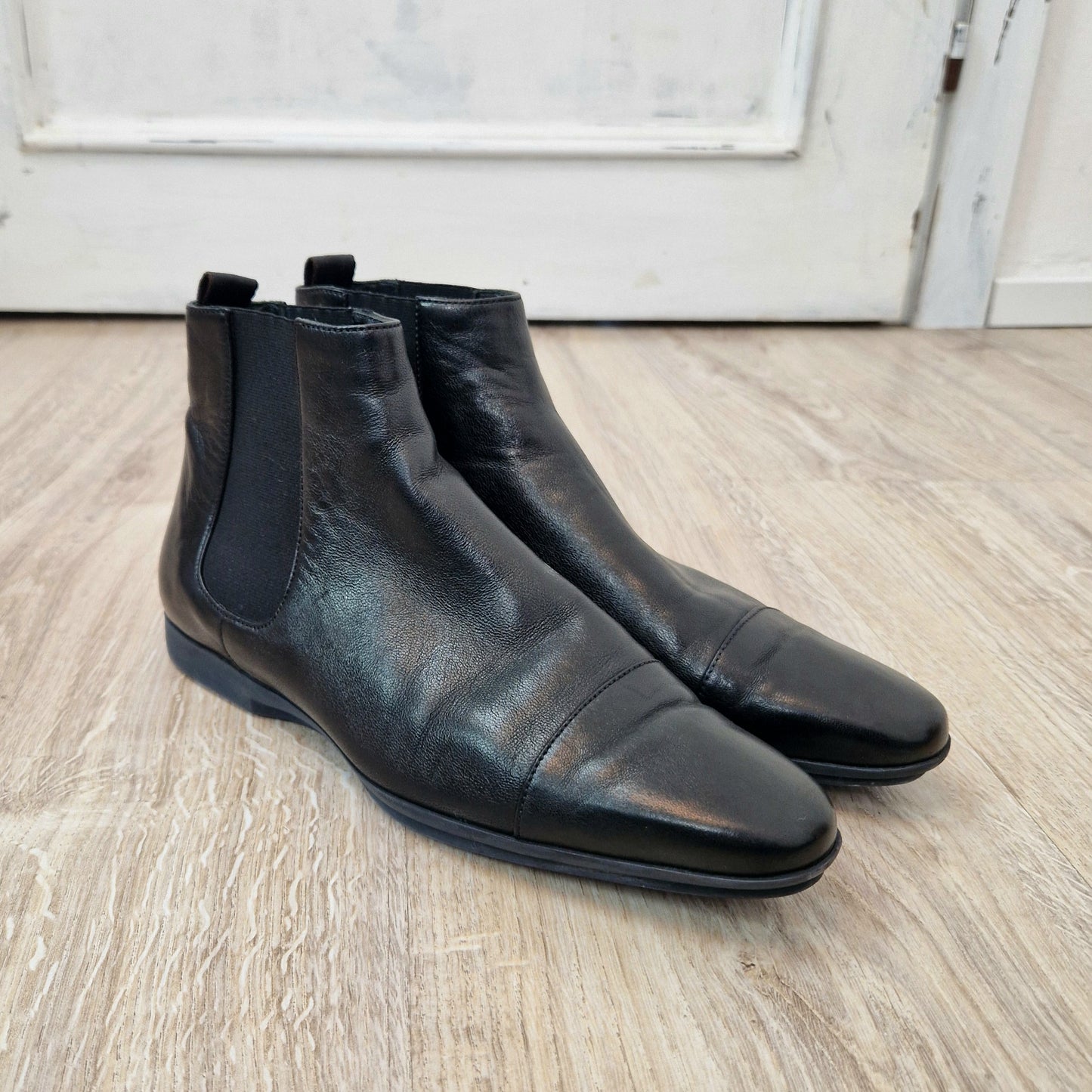 Jil Sander | Stivaletti pelle nera nr.37