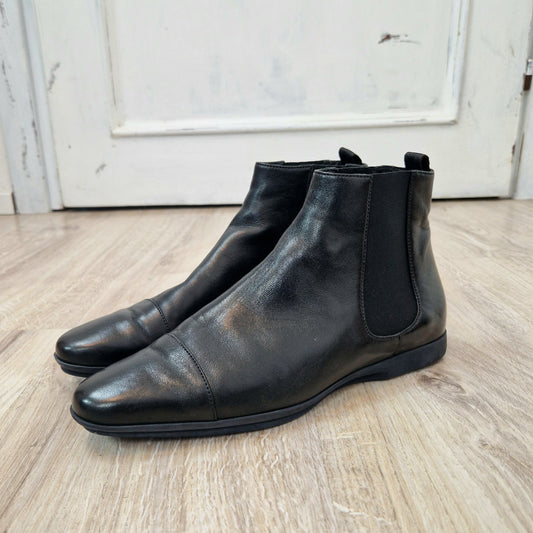 Jil Sander | Stivaletti pelle nera nr.37