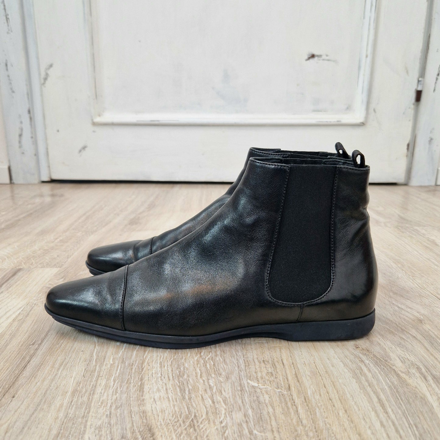 Jil Sander | Stivaletti pelle nera nr.37